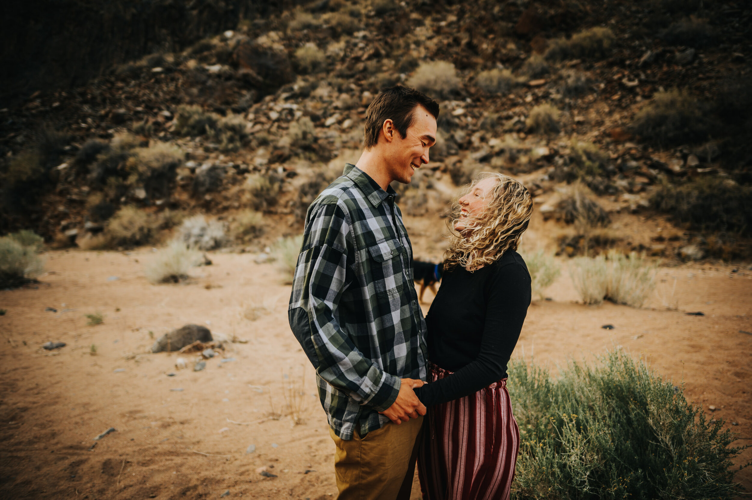 Hunter and Alex Couples Session Santa Fe New Mexico Sunset Diablo Canyon Wild Prairie Photography-3-2020.jpg