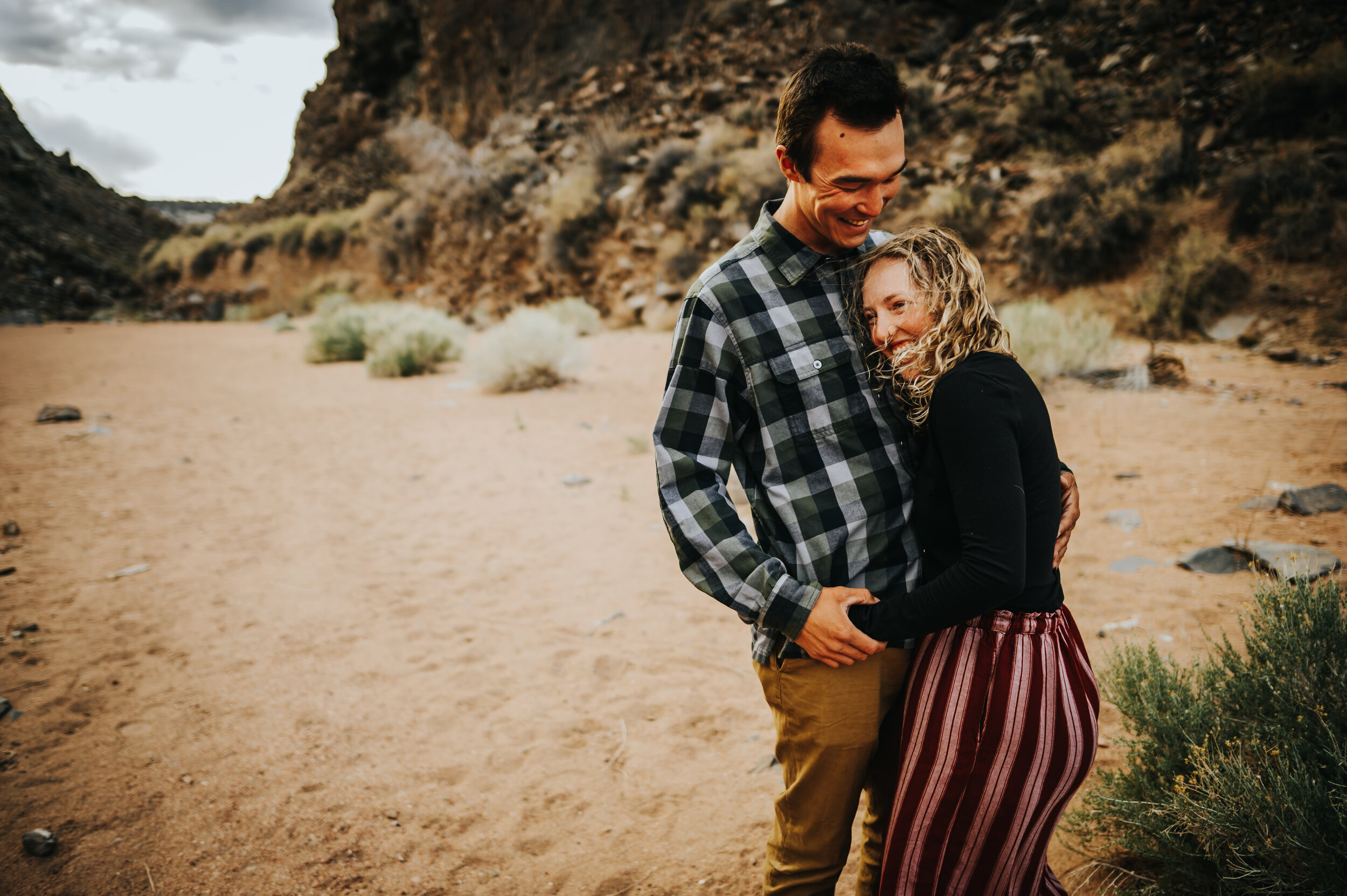 Hunter and Alex Couples Session Santa Fe New Mexico Sunset Diablo Canyon Wild Prairie Photography-4-2020.jpg