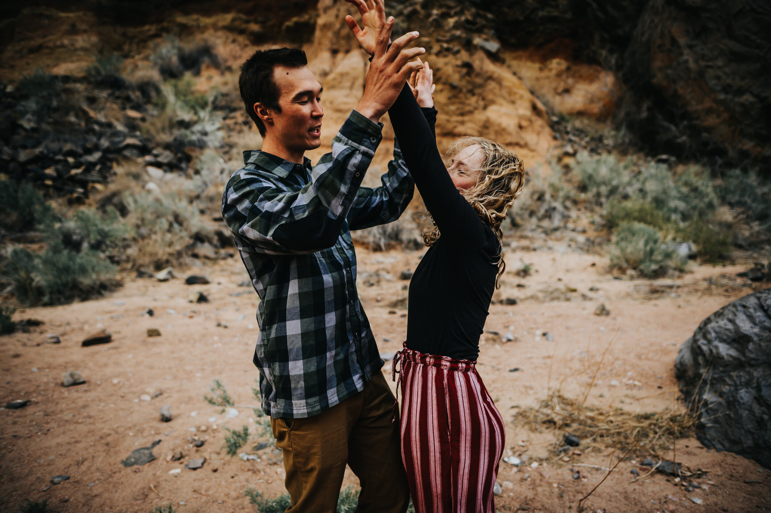 Hunter and Alex Couples Session Santa Fe New Mexico Sunset Diablo Canyon Wild Prairie Photography-25-2020.jpg
