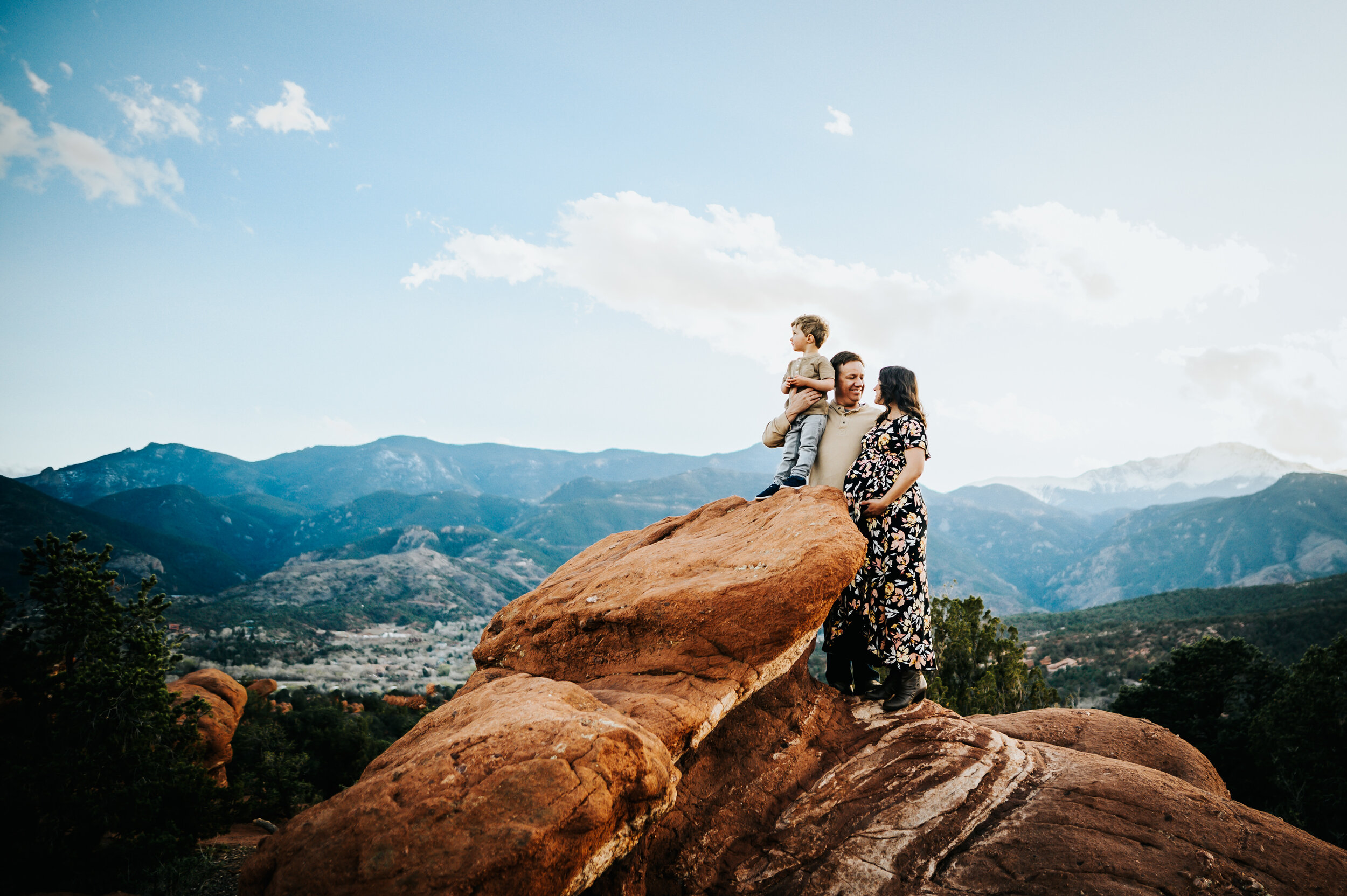 Andrea Grimm Maternity Family Session Colorado Springs Sunset Garden of the Gods Wild Prairie Photography-15-2020.jpg