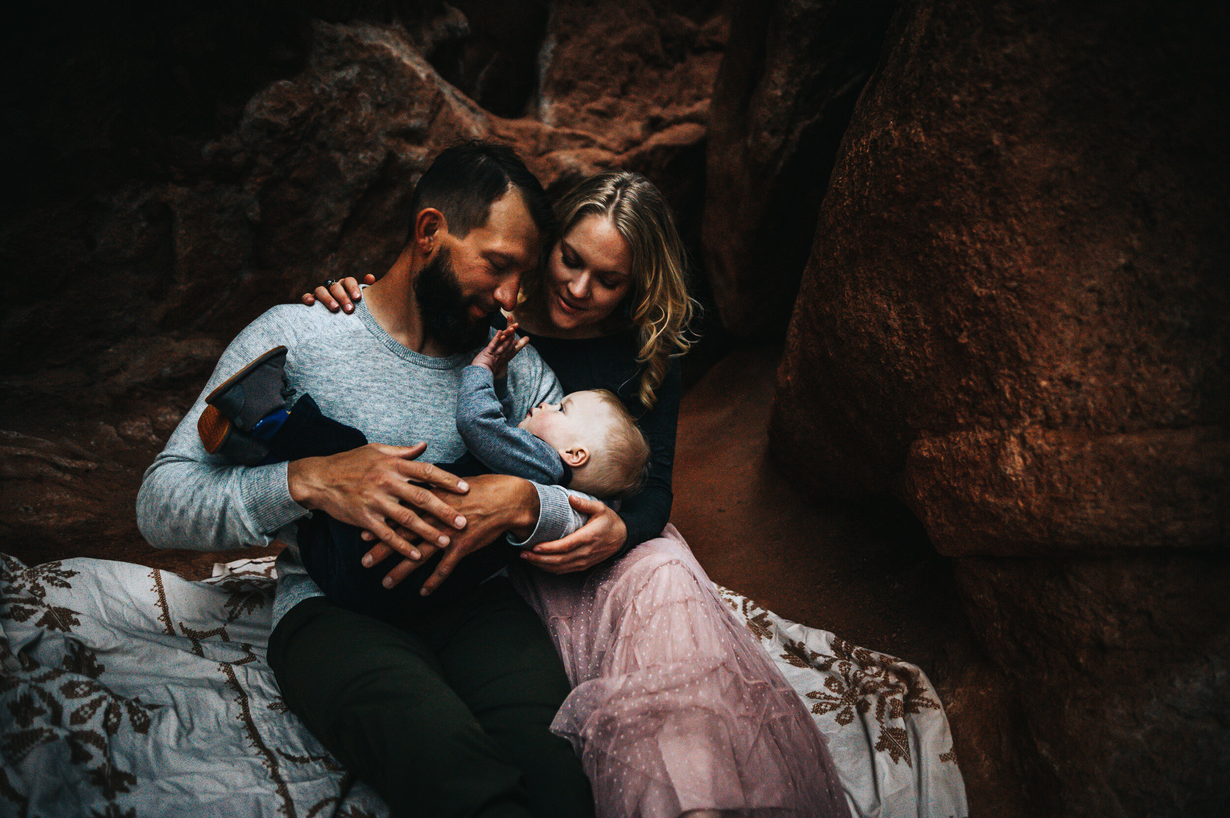 Gabrielle Dunn Family Session Colorado Springs Sunset Red Rock Canyon Wild Prairie Photography-33-2020.jpg