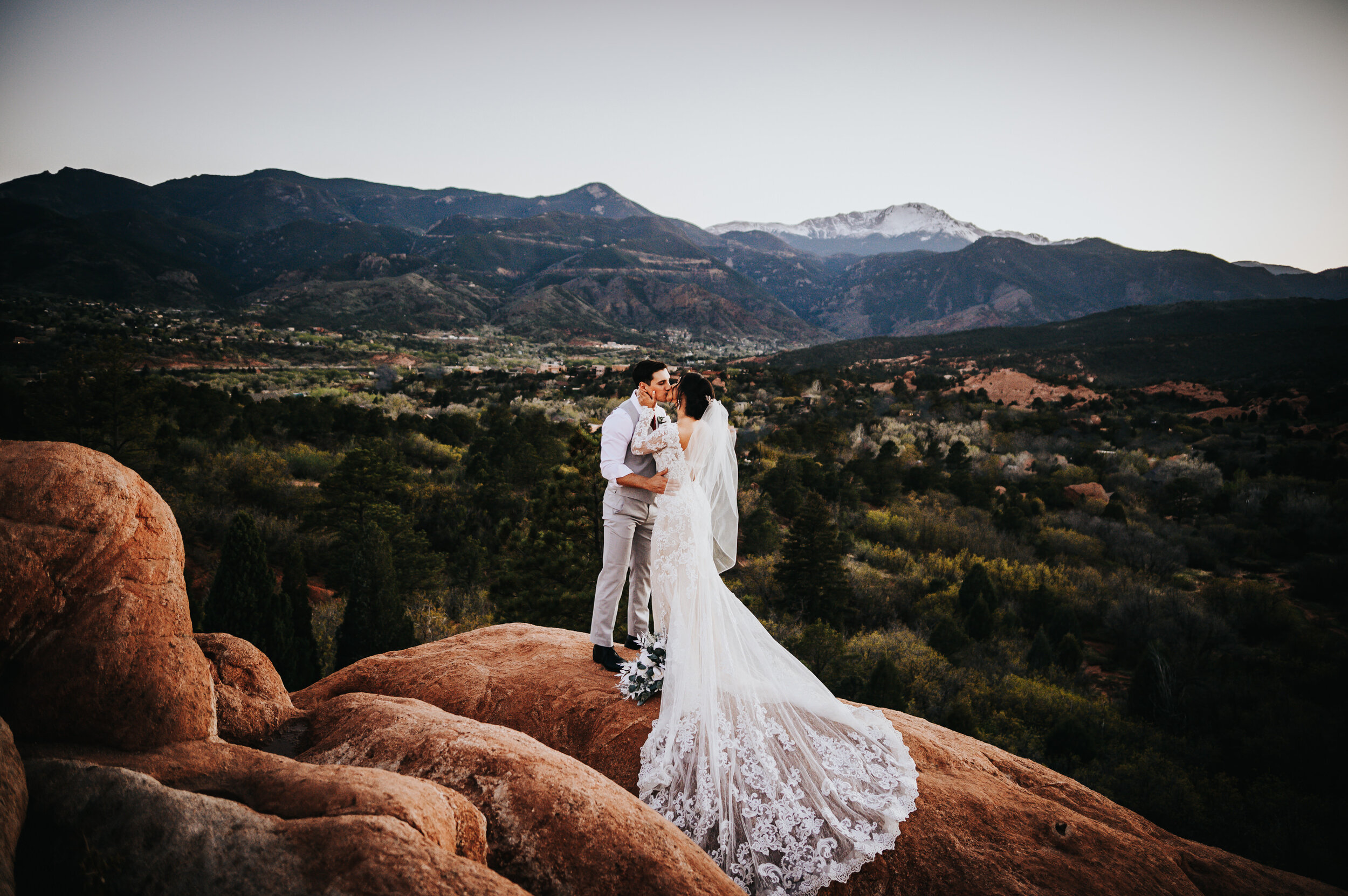 Kenzie and Kody Elopement Colorado Springs Sunset The Pinery at the Hill Garden of the Gods Wild Prairie Photography-44-2020.jpg