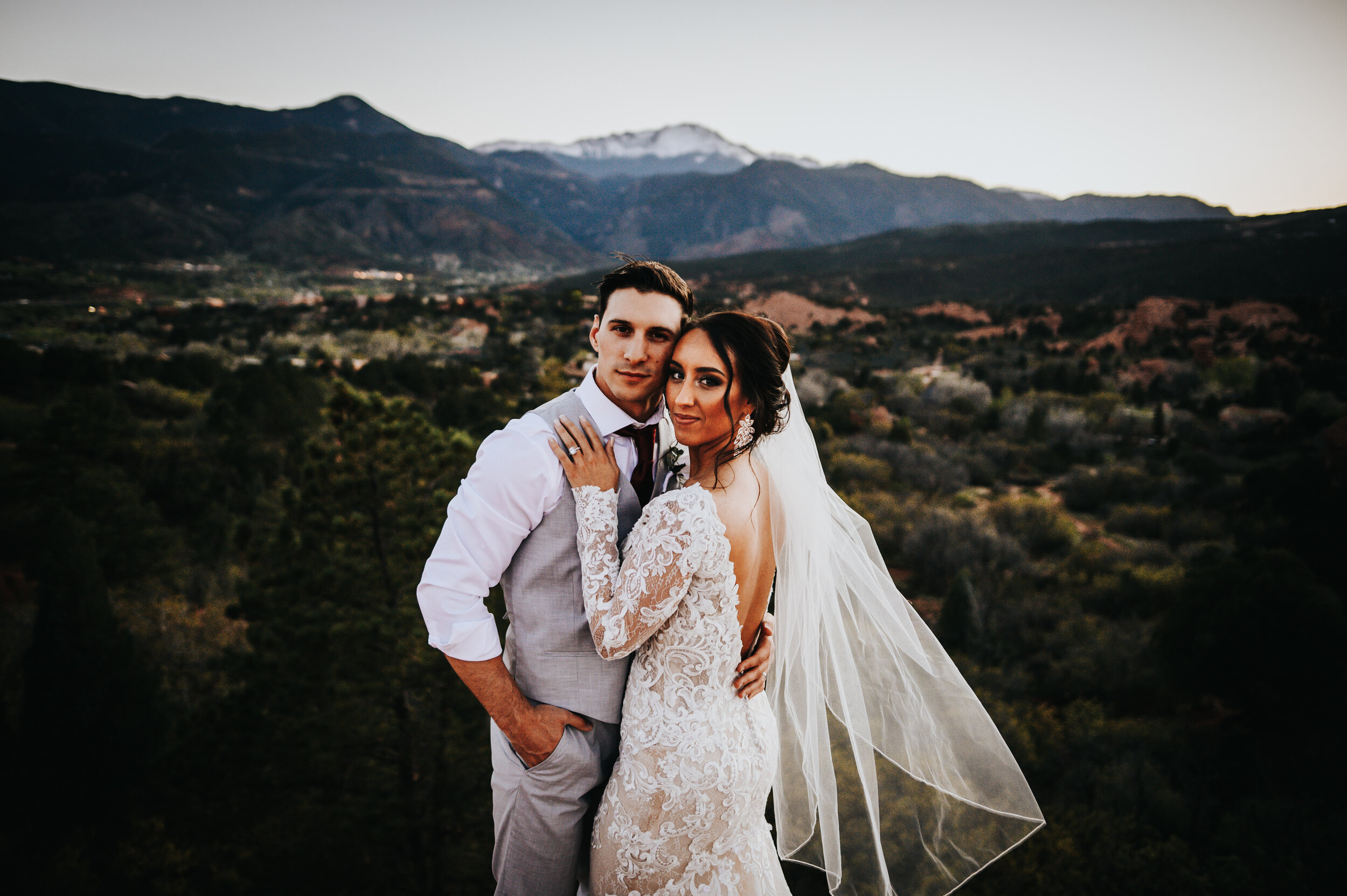 Kenzie and Kody Elopement Colorado Springs Sunset The Pinery at the Hill Garden of the Gods Wild Prairie Photography-46-2020.jpg