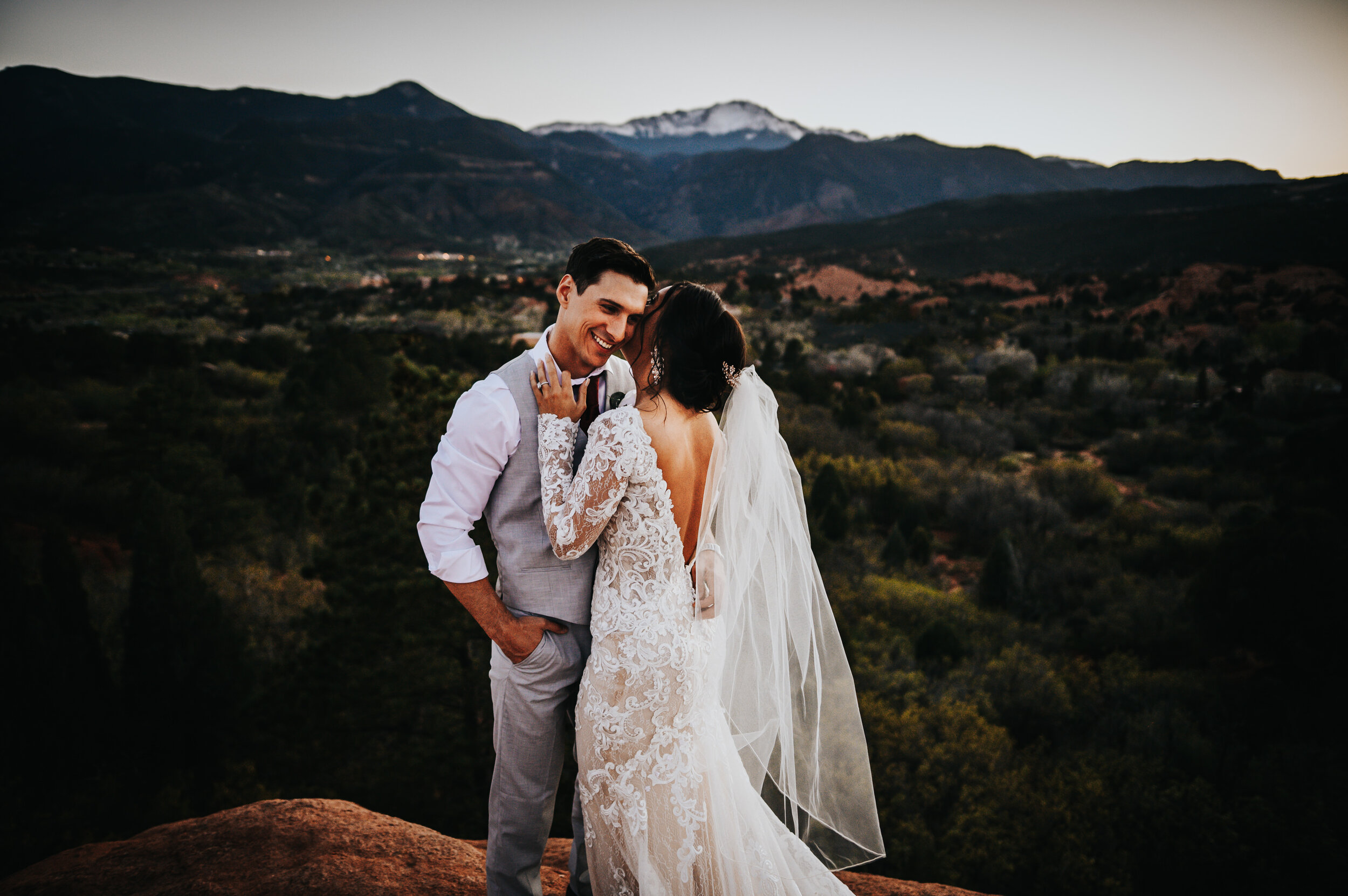 Kenzie and Kody Elopement Colorado Springs Sunset The Pinery at the Hill Garden of the Gods Wild Prairie Photography-47-2020.jpg