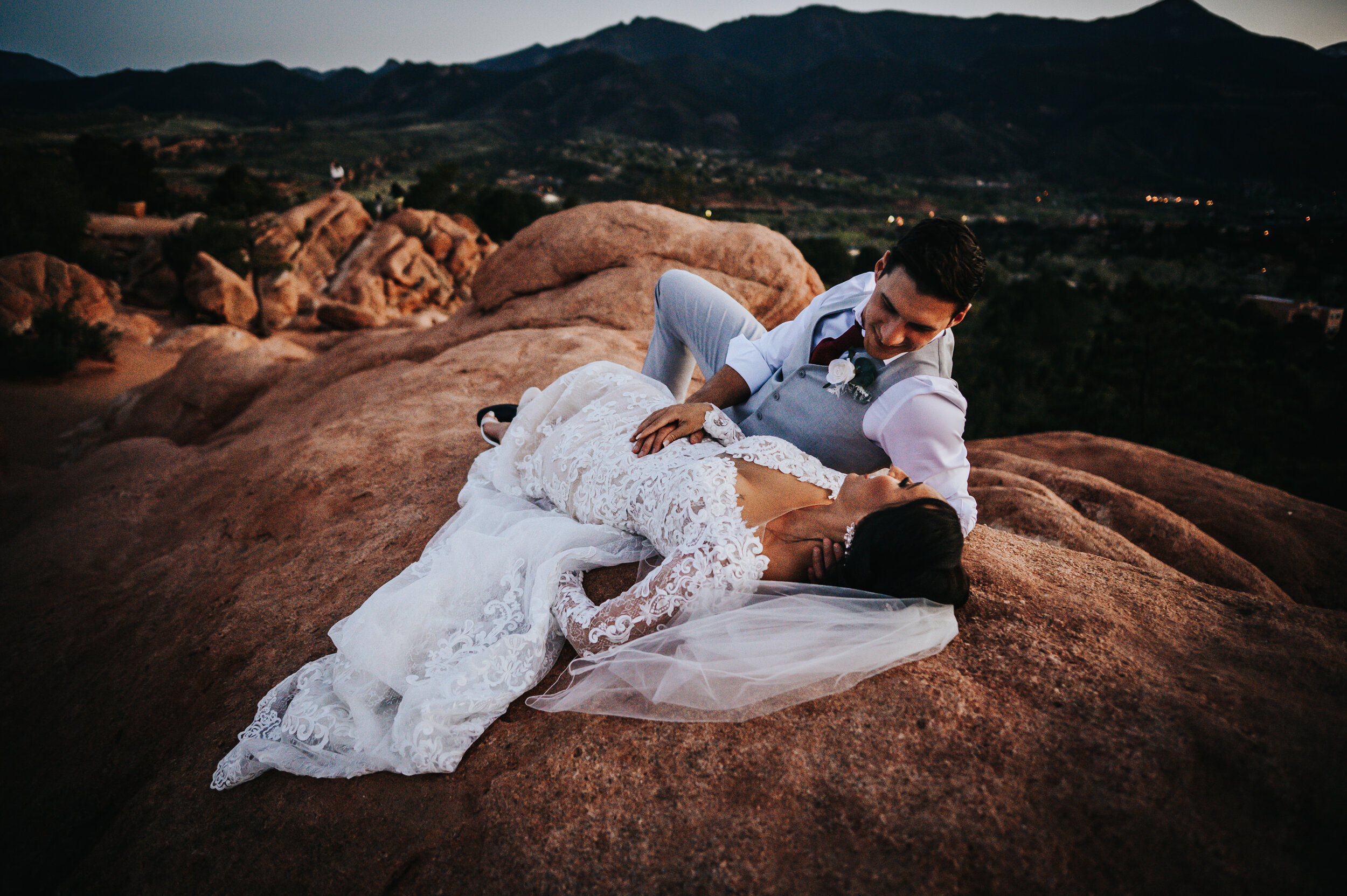 Kenzie and Kody Elopement Colorado Springs Sunset The Pinery at the Hill Garden of the Gods Wild Prairie Photography-48-2020.jpg