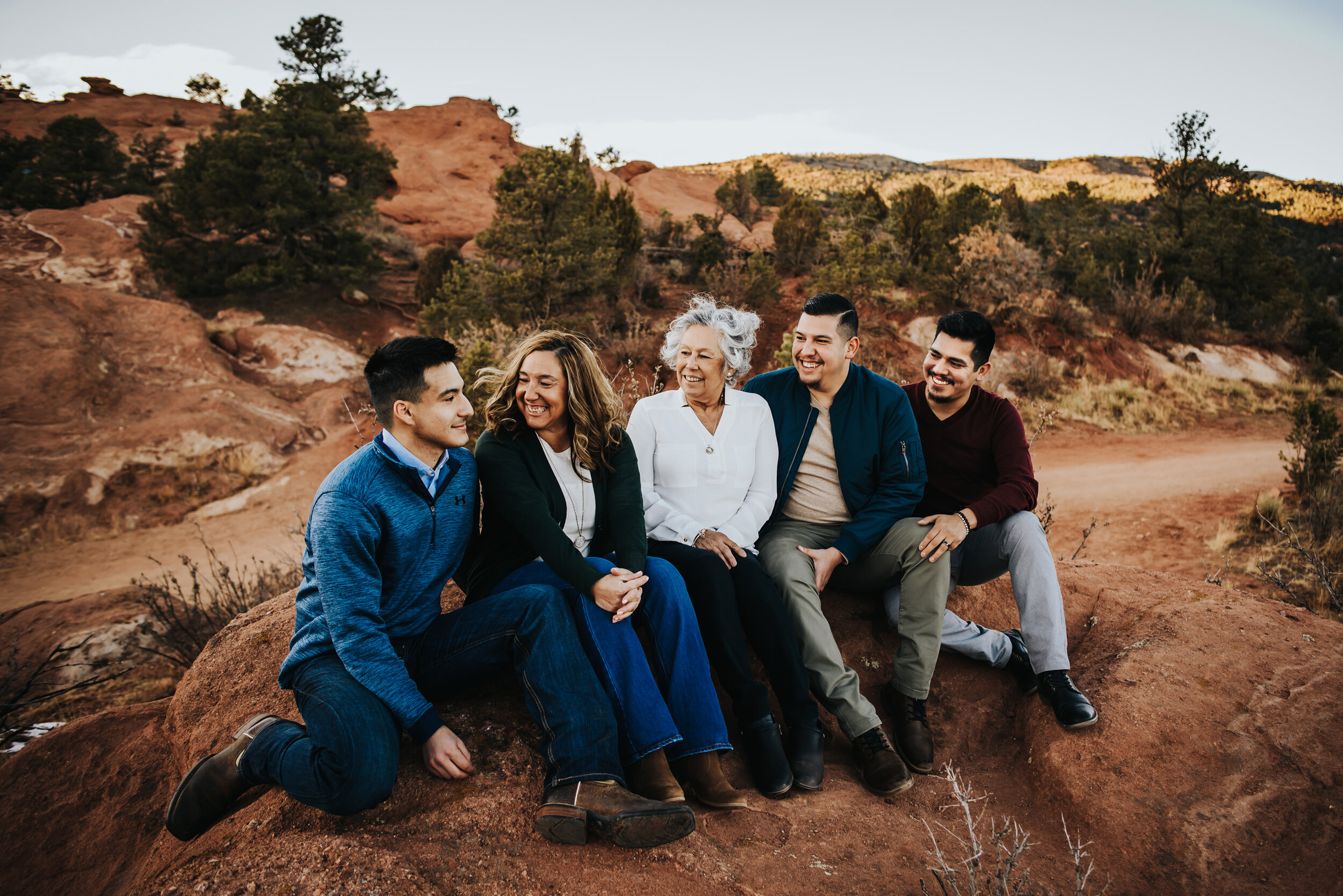 Steven Extended Family Session Colorado Springs Sunset Garden of the Gods Wild Prairie Photography-11-2021.jpg