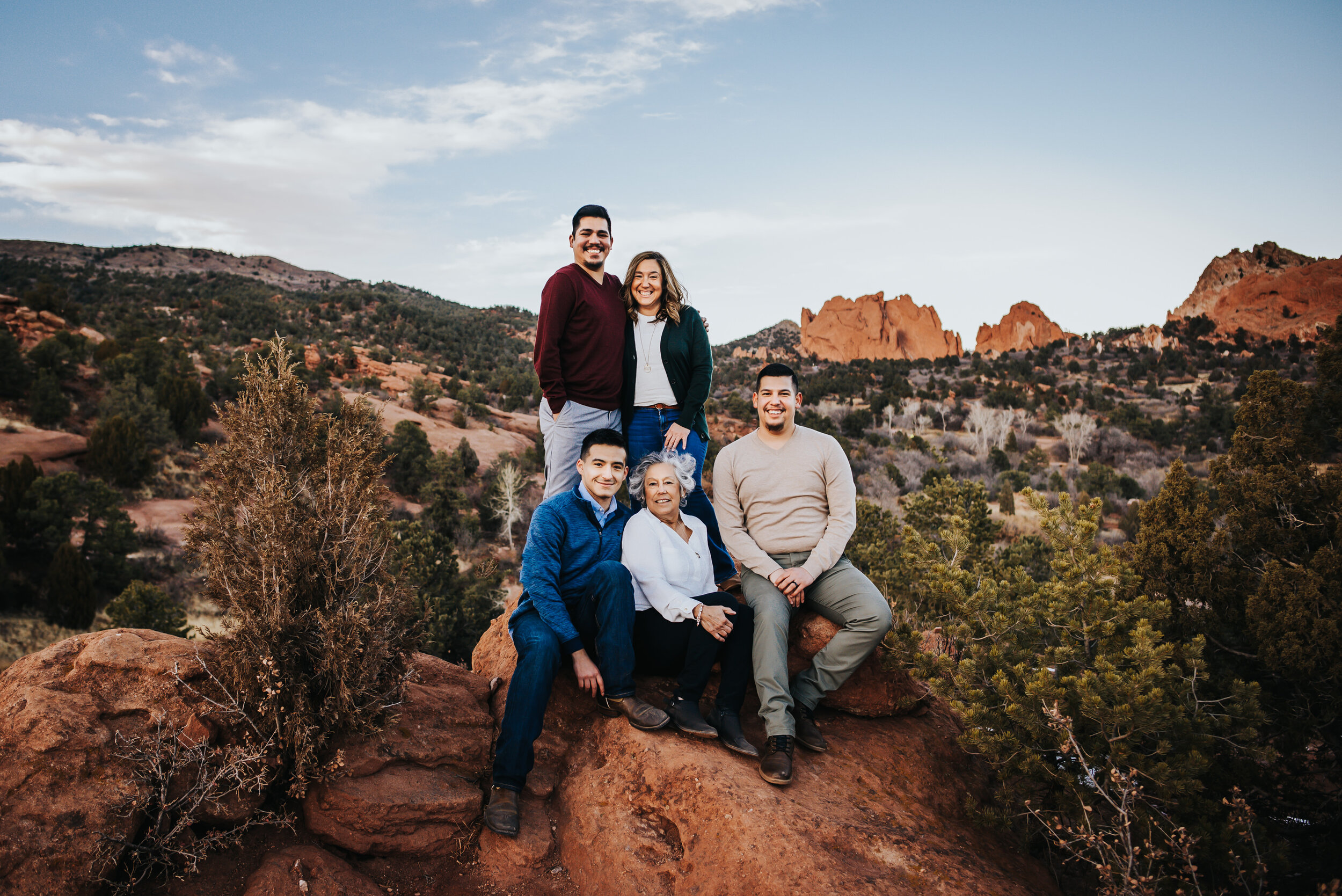Steven Extended Family Session Colorado Springs Sunset Garden of the Gods Wild Prairie Photography-20-2021.jpg