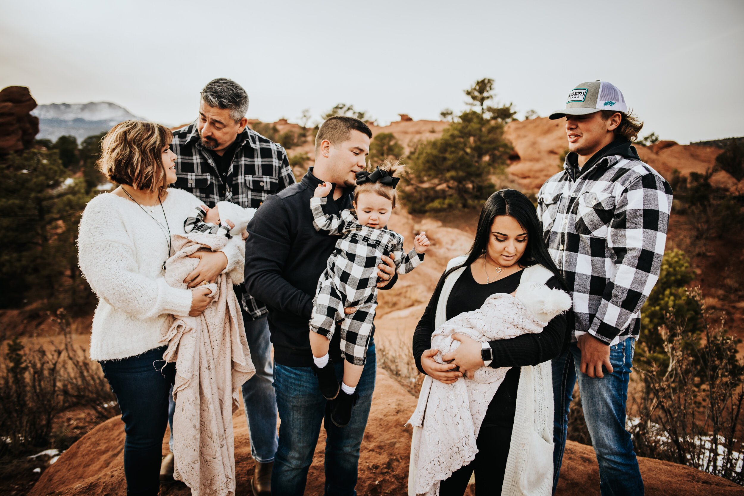 Lori Collins Extended Family Session Colorado Springs Sunset Garden of the Gods Wild Prairie Photography-3-2021.jpg