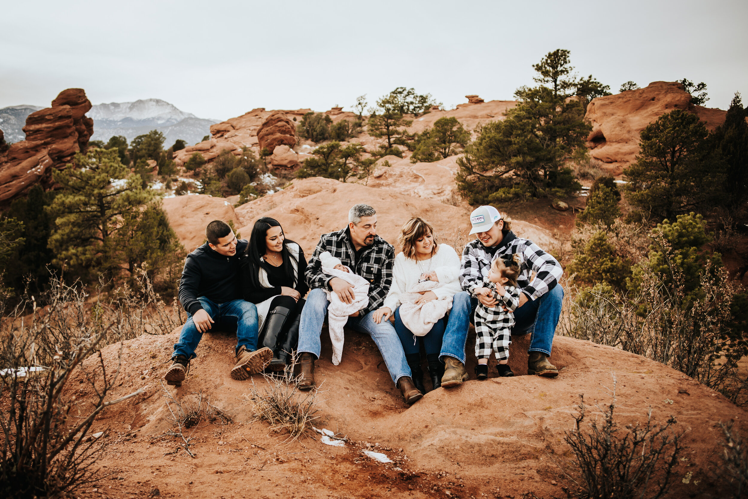 Lori Collins Extended Family Session Colorado Springs Sunset Garden of the Gods Wild Prairie Photography-15-2021.jpg