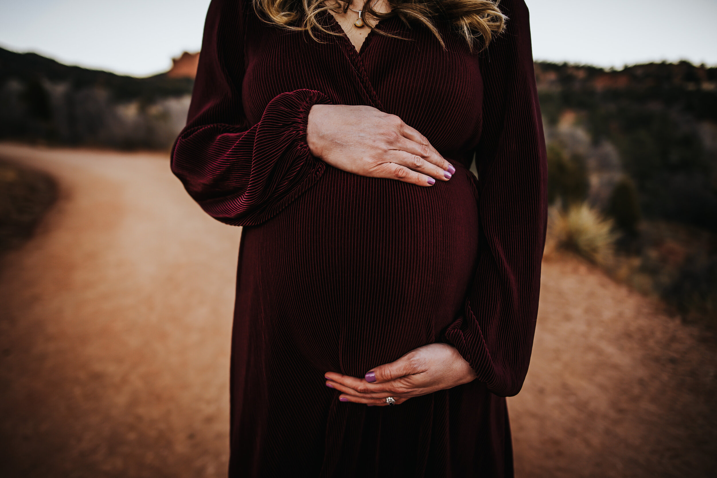 Laura Maternity Session Colorado Springs Sunset Garden of the Gods Husband Wife Wild Prairie Photography-12-2021.jpg