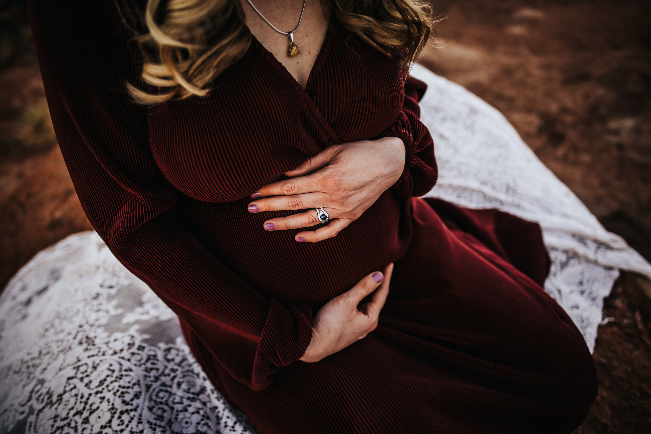 Laura Maternity Session Colorado Springs Sunset Garden of the Gods Husband Wife Wild Prairie Photography-25-2021.jpg