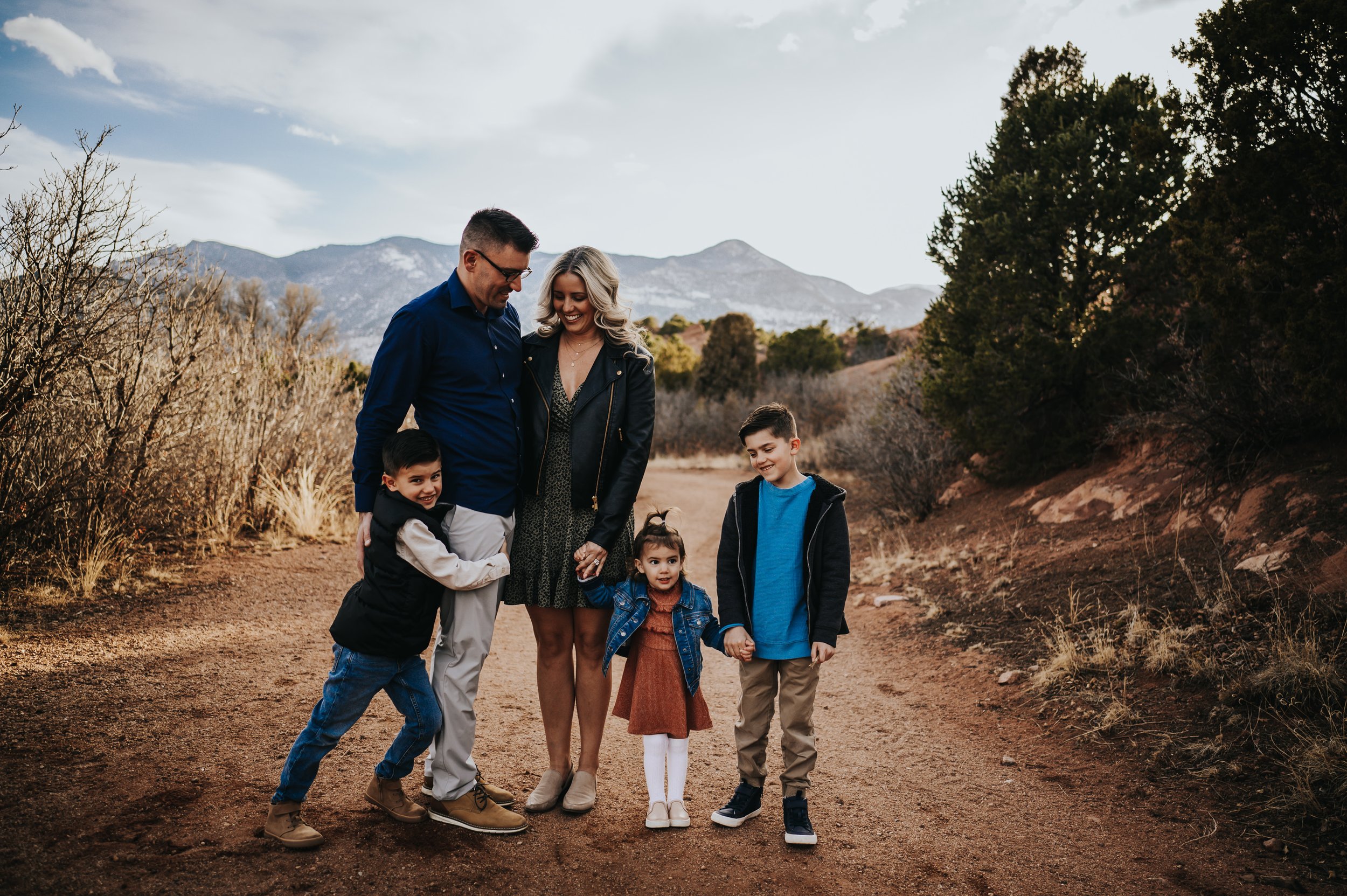 AnneMarie Jameson Family Session Colorado Springs Colorado Photographer Garden of the Gods Sunset Mountain View Husband Wife Sons Daughter Wild Prairie Photography-1-2022.jpg