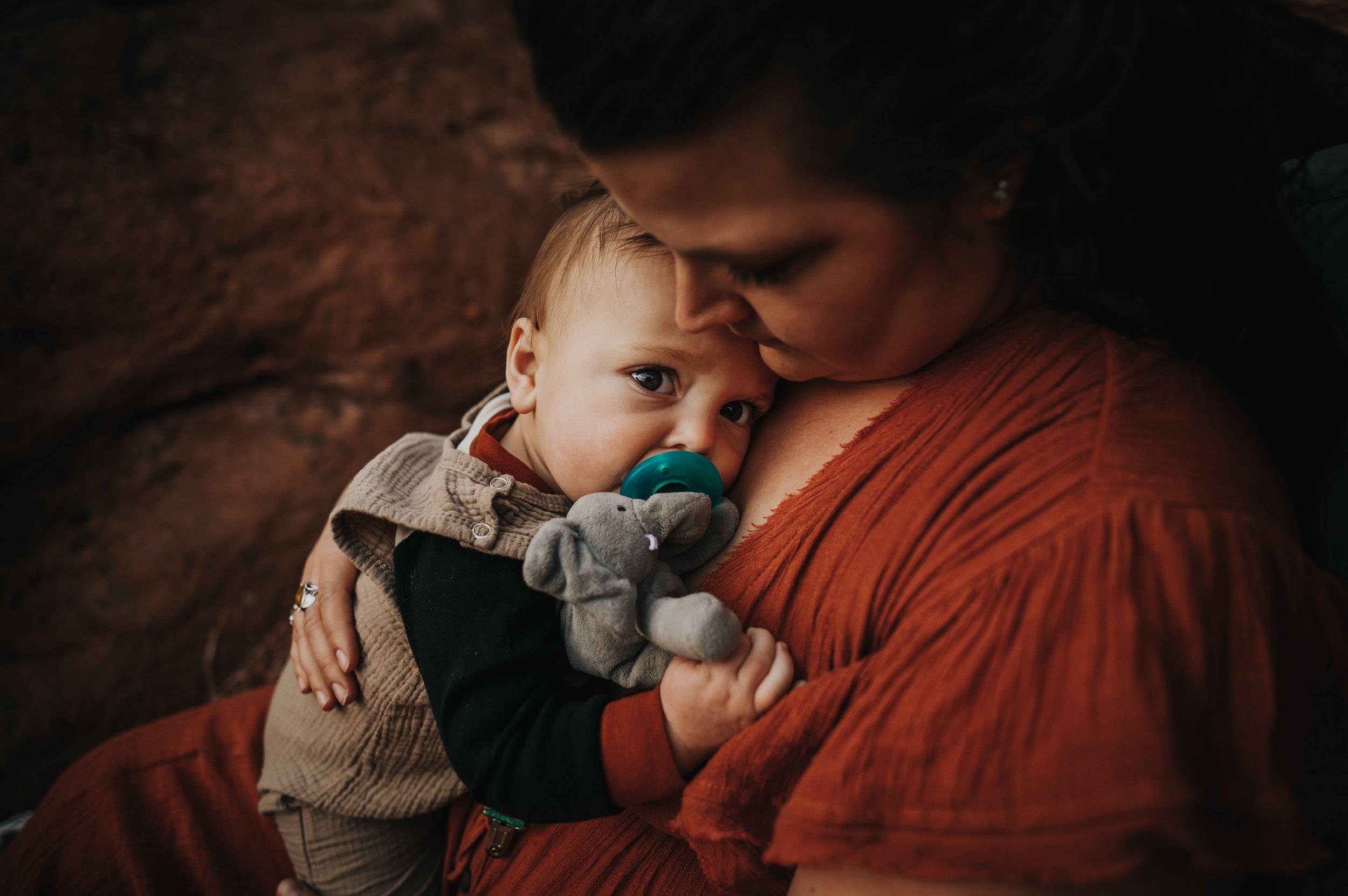 Jessie Rizzo Family Session Colorado Springs Colorado Photographer Garden of the Gods Rocks Sunset Mountain View Wild Prairie Photography-30-2022.jpg