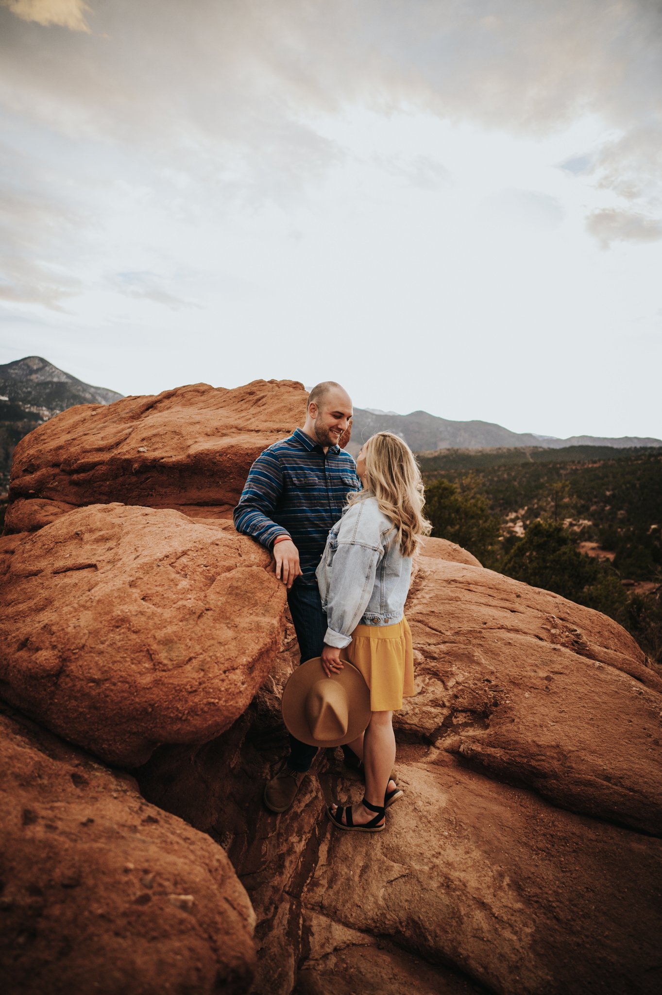 Jordyn Rao Engagement Session Colorado Springs Colorado Photographer Garden of the Gods Rocks Sunset Mountain View Wild Prairie Photography-30-2022.jpg