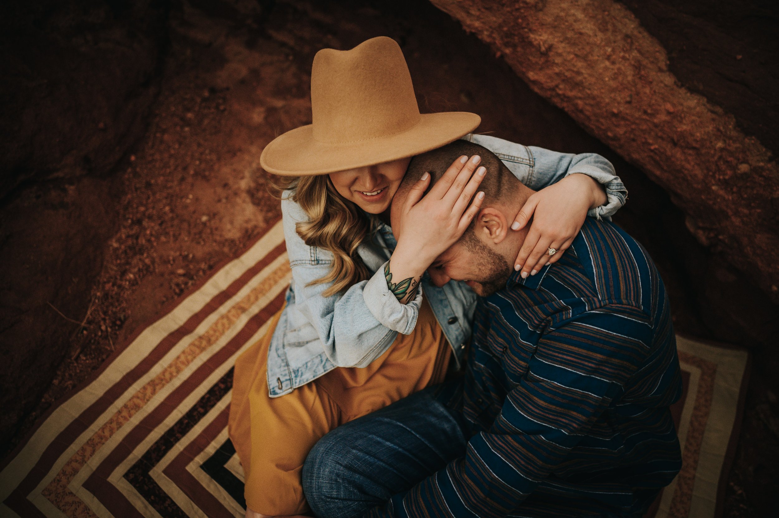 Jordyn Rao Engagement Session Colorado Springs Colorado Photographer Garden of the Gods Rocks Sunset Mountain View Wild Prairie Photography-32-2022.jpg