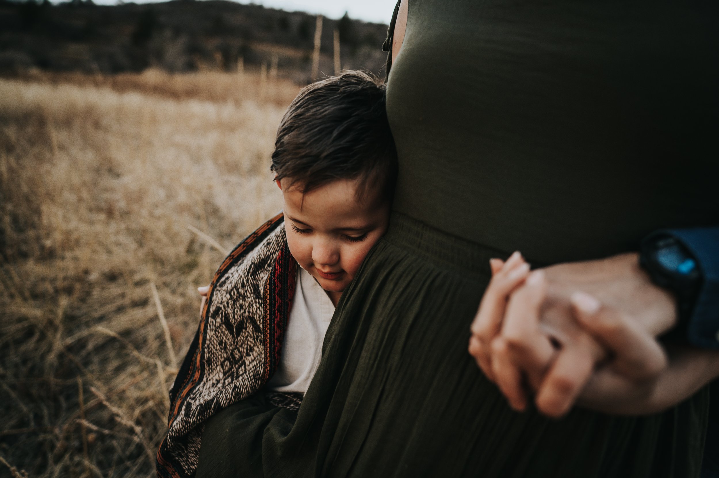 Kris DeForge Family Session Colorado Springs Colorado Photographer Stratton Open Space Mountain View Field Mother Father Son Wild Prairie Photography-15-2022.jpg