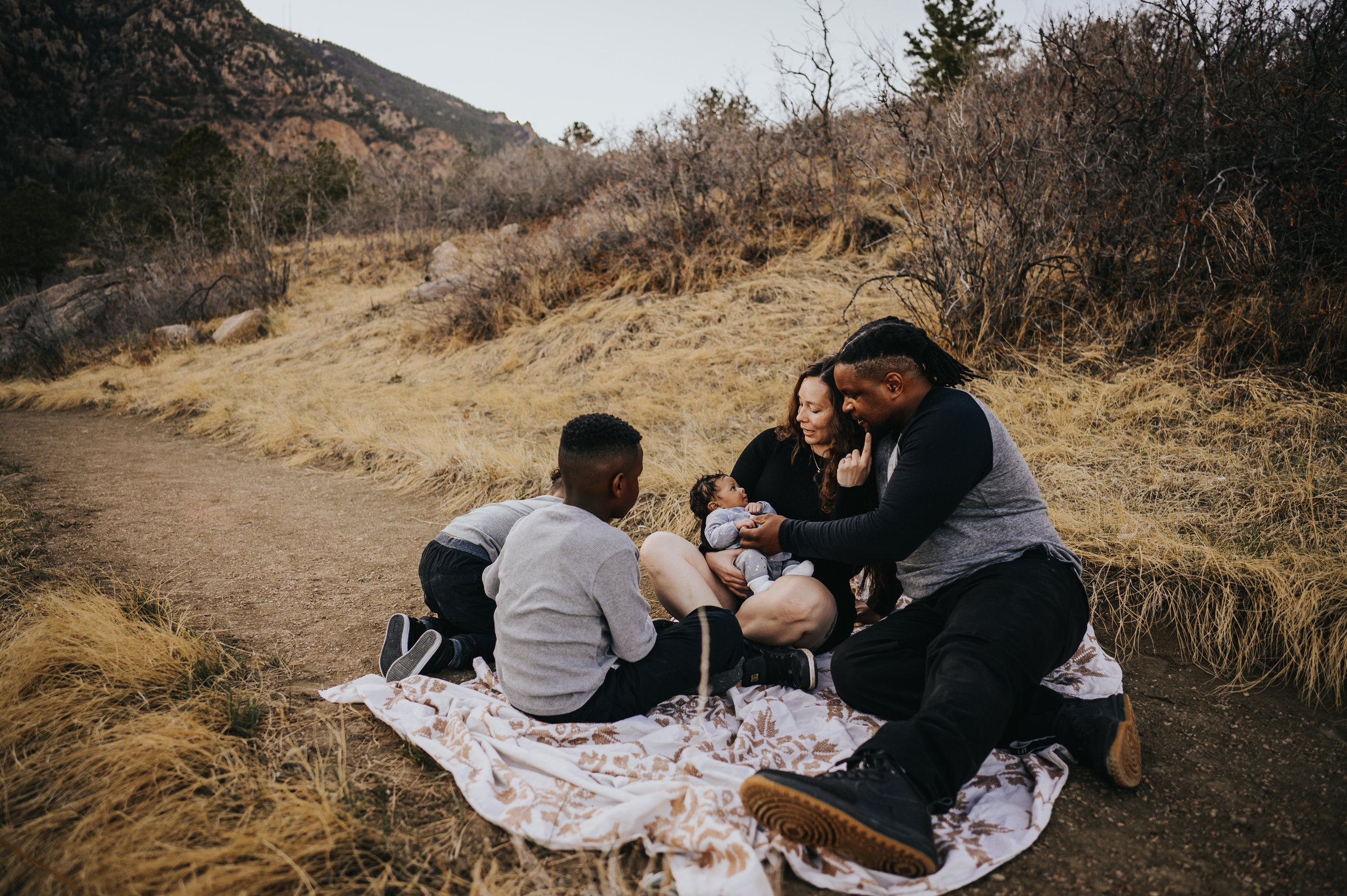 Gerald Dixon Family Session Colorado Springs Colorado Photographer Cheyenne Mountain State Park Newborn Lifestyle Brothers Wife Husband Wild Prairie Photography-18-2022.jpg