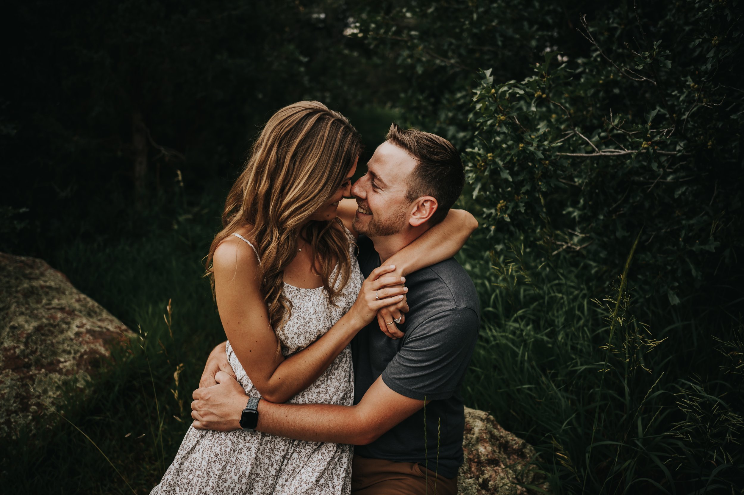 Jake and Chelsea Engagement Colorado Springs Photographer Garden of the Gods Storm Sunset Wild Prairie Photography-5-2022.jpg