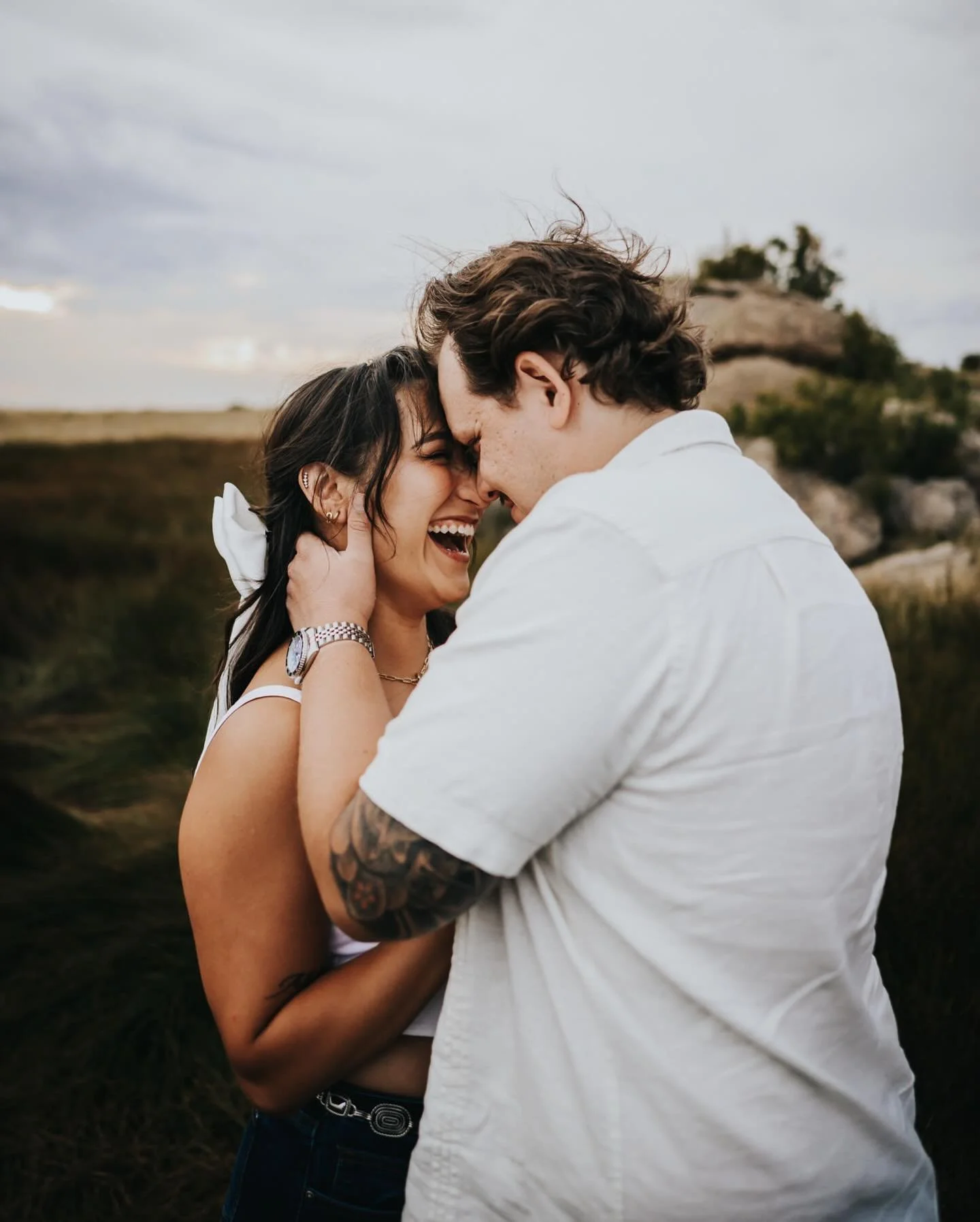 Two months before their vows, Aili &amp; Austin wandered into the wildflowers at Lake George with me. The sky was soft, the air quiet, and their laughter carried between them like a promise.

It wasn&rsquo;t about the weather or the view, it was abou