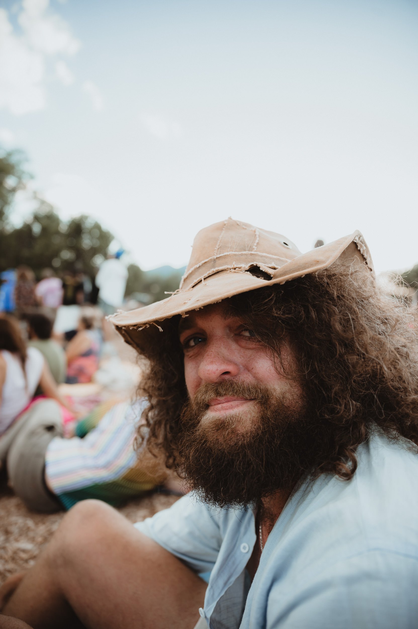 Portrait at Field of Vision festival Meadow Creek Buena Vista.