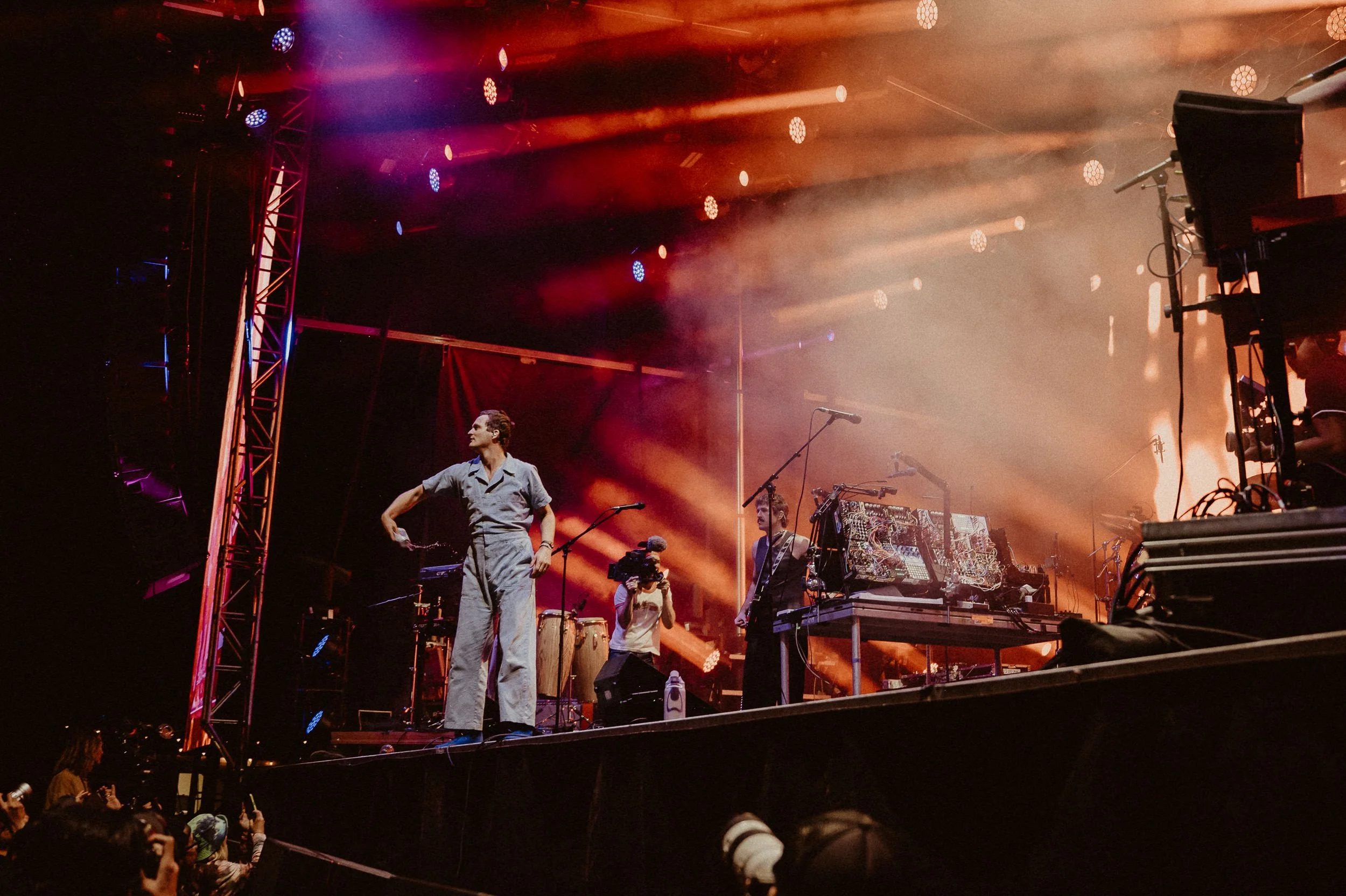 King Gizzard and the Lizard Wizard live at Field of Vision in Buena Vista Colorado.