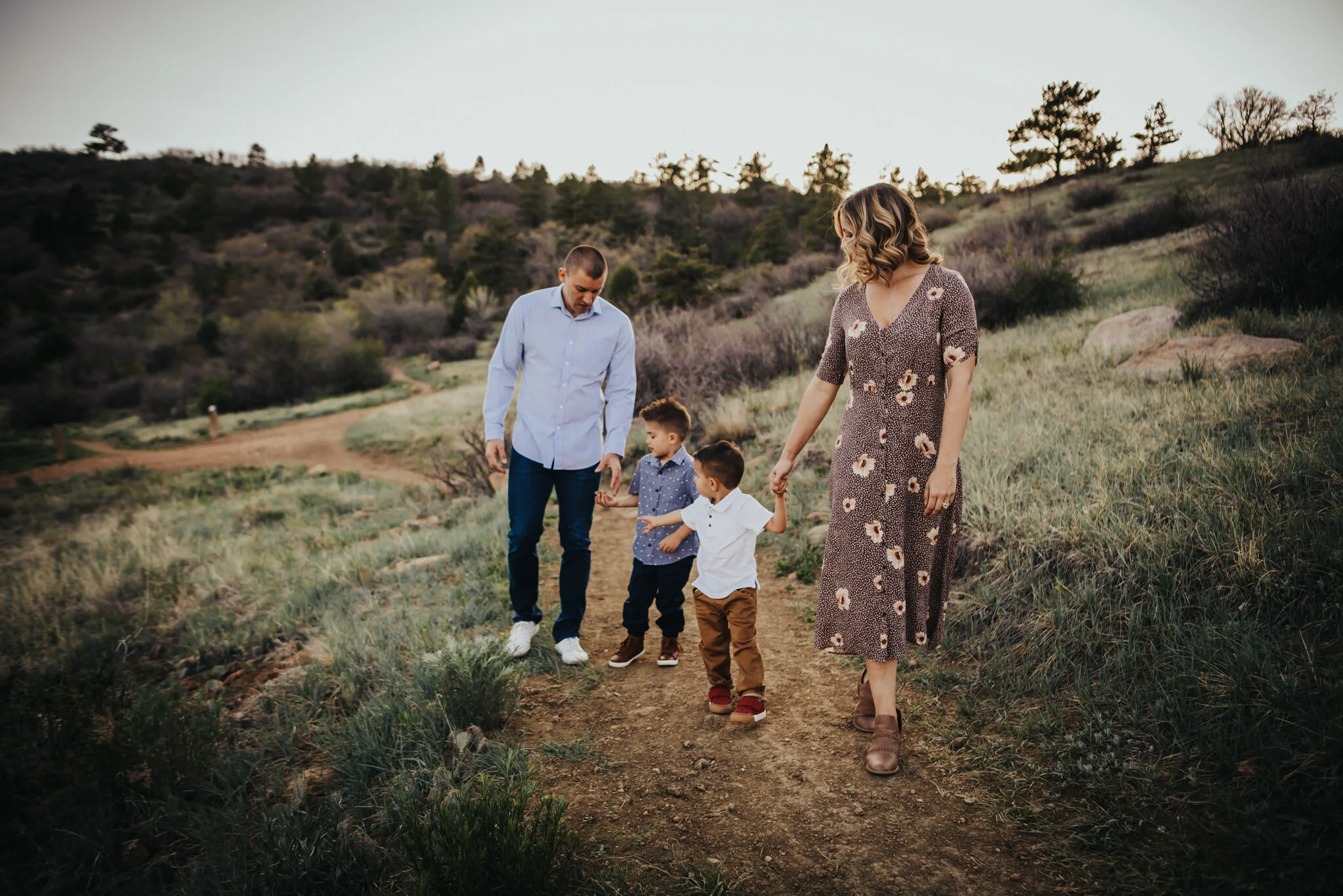 Jameson Family Session Colorado Springs Colorado Broadmoore Cheyenne Mountain Sunset Mom Father Sons Wild Prairie Photography-05-2019.jpg