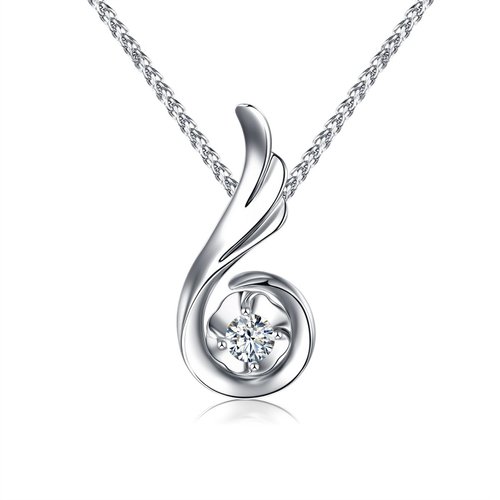 Cremation Diamond Pendant -- P3101 — EverDear UK -- Memorial