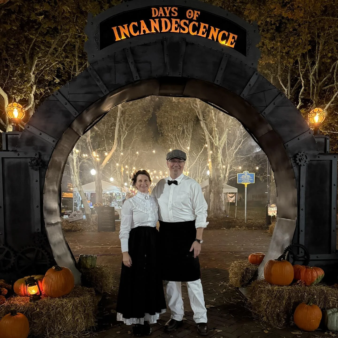 Thank you all who joined us last night! This was such an incredible illuminating event in recognition of our town, Corning&rsquo;s history. We are thankful we could celebrate our 17th wedding anniversary with all of you! @exploresteuben did amazing j