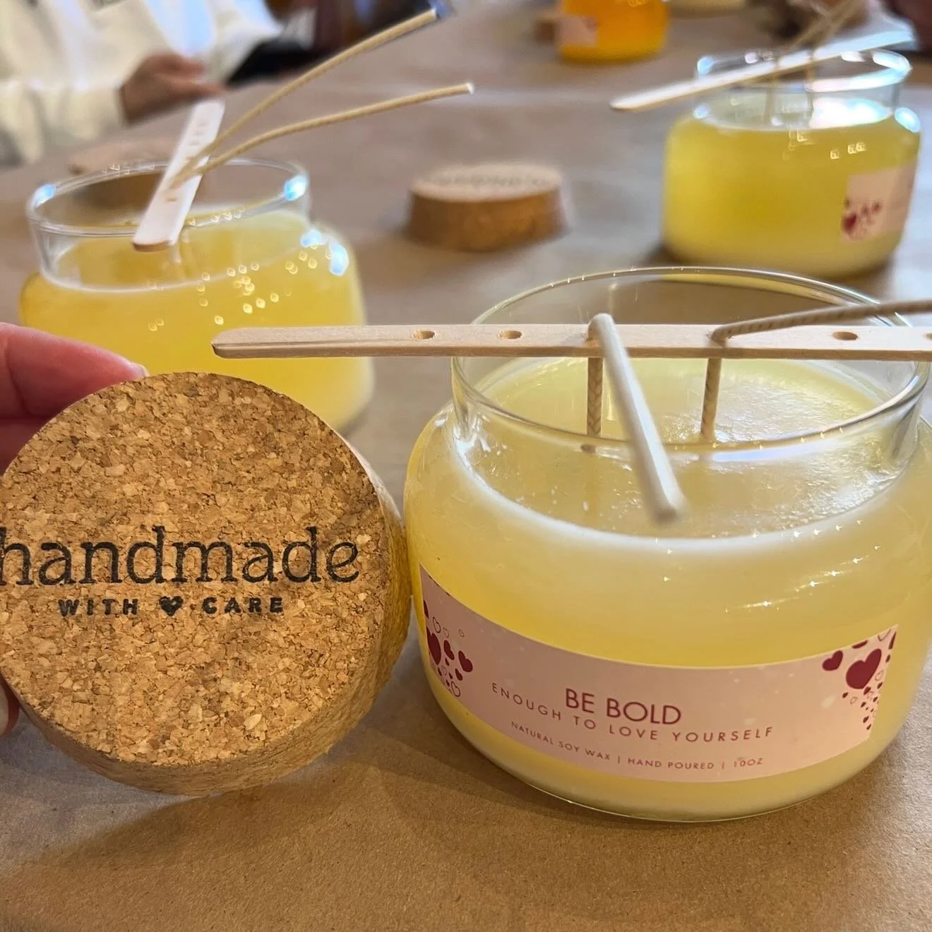 Spend a cozy winter afternoon with us on Sunday, Feb. 15th 1:00-3:00 PM making your own scented soy candle with @eolivercandleco Top off the event with building your own sundae with 22 homemade ice cream flavors to choose from. Non-dairy flavors avai