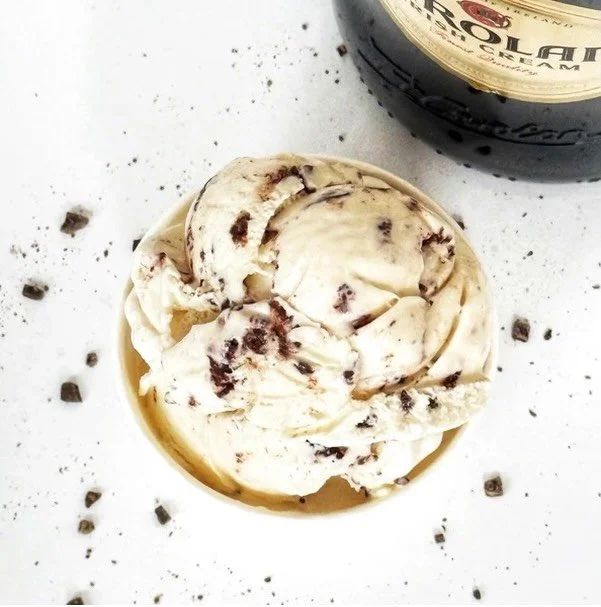 Start your weekend with Luck of the Irish, an Irish cream ice cream with a chocolate raspberry swirl and an Irish quote &ldquo;Wherever there is happiness, hope you&rsquo;ll be there too. Wherever there are friendly smiles, hope they&rsquo;ll smile o