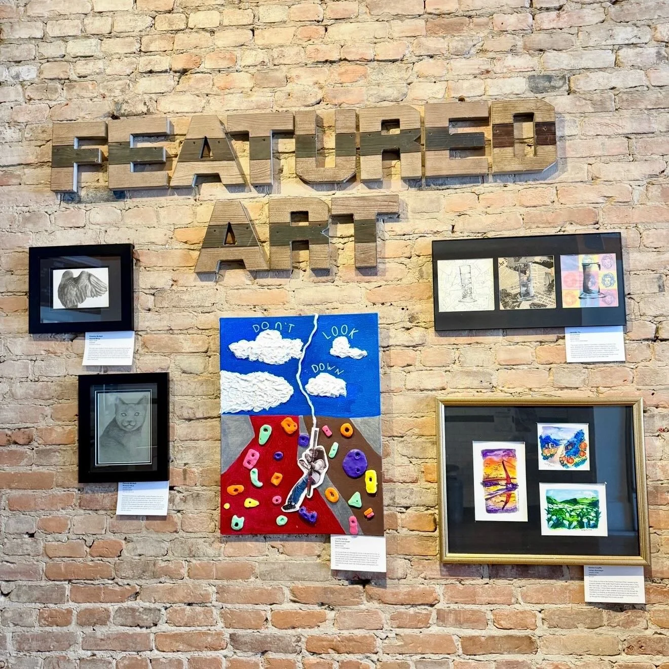 Stop by for a scoop of your favorite ice cream and check out the latest &ldquo;Featured Art&rdquo; installment by the talented IB Art students at Corning-Painted Post High School. These pieces represent the culmination of intense creative exploration