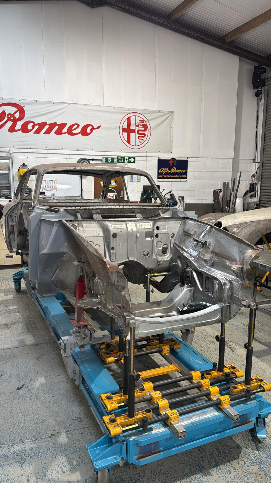 1600 Alfa GT Step Nose Metalwork