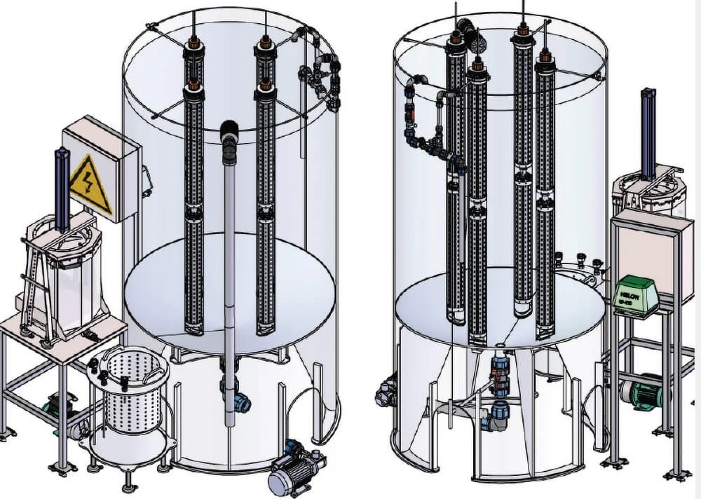 technical image of valuefarm towers, 3D showing different parts of the system