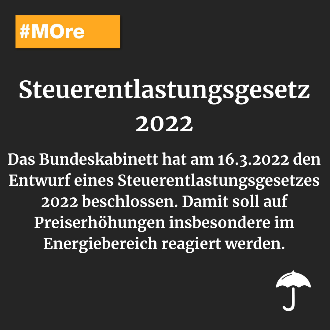 Steuerentlastungsgesetz 2022