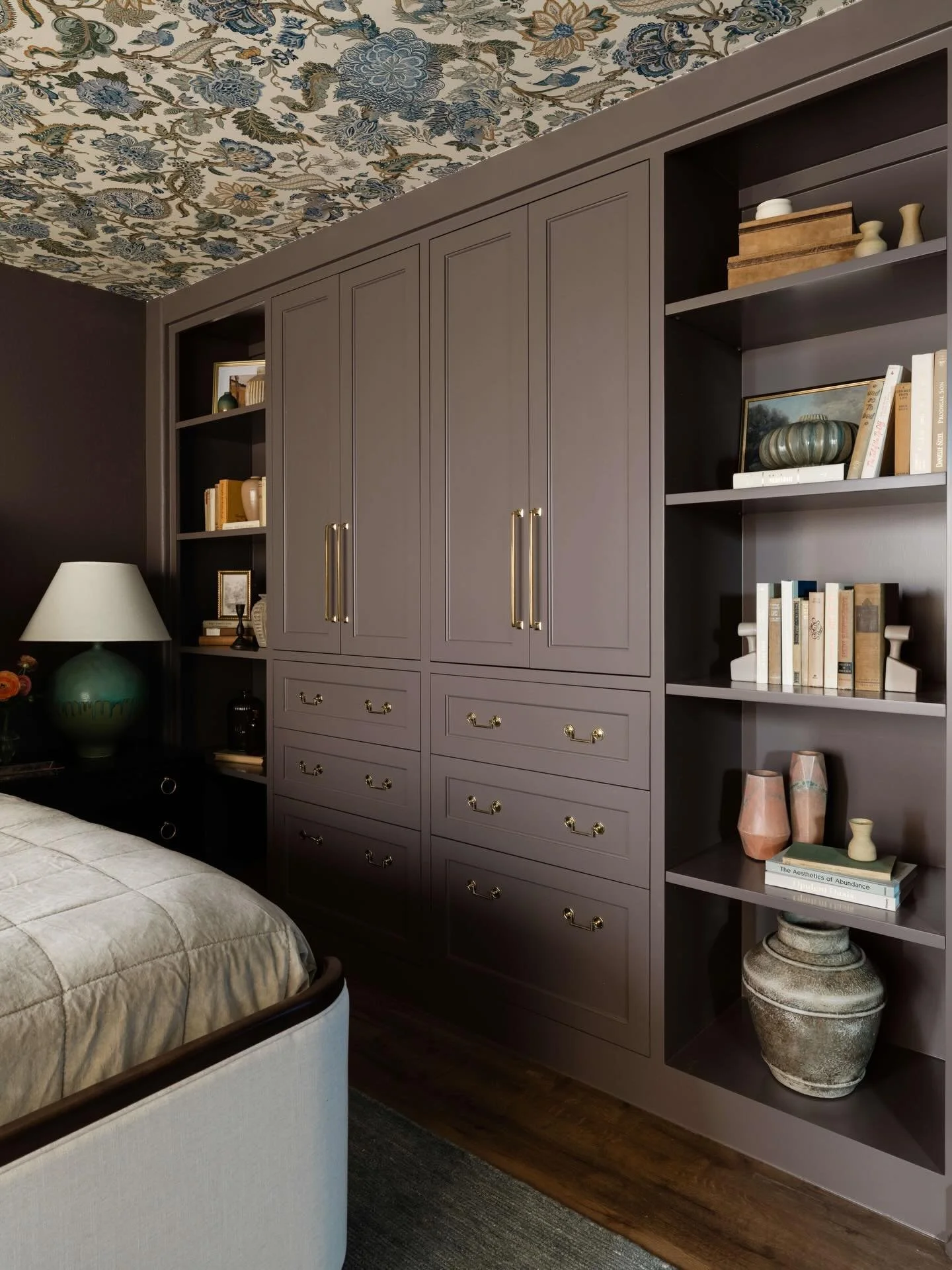 Storage can be beautiful, when cabinetry is designed with intention. 📚

Working with our carpenter, this addition became part of the architecture instead of an afterthought. It supports how the room functions and how it&rsquo;s used. Drawers were de