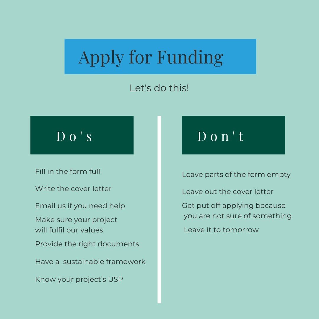 When applying for funding make sure you read the application guide.

https://www.loft25foundation.org/apply-for-funding