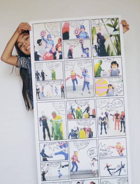 GIANT COMIC BOOKS