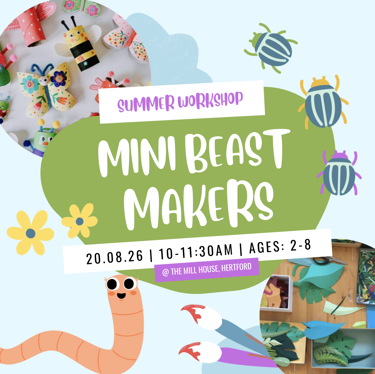 20.08.26 | MINI BEAST MAKERS | AGE: 2-8