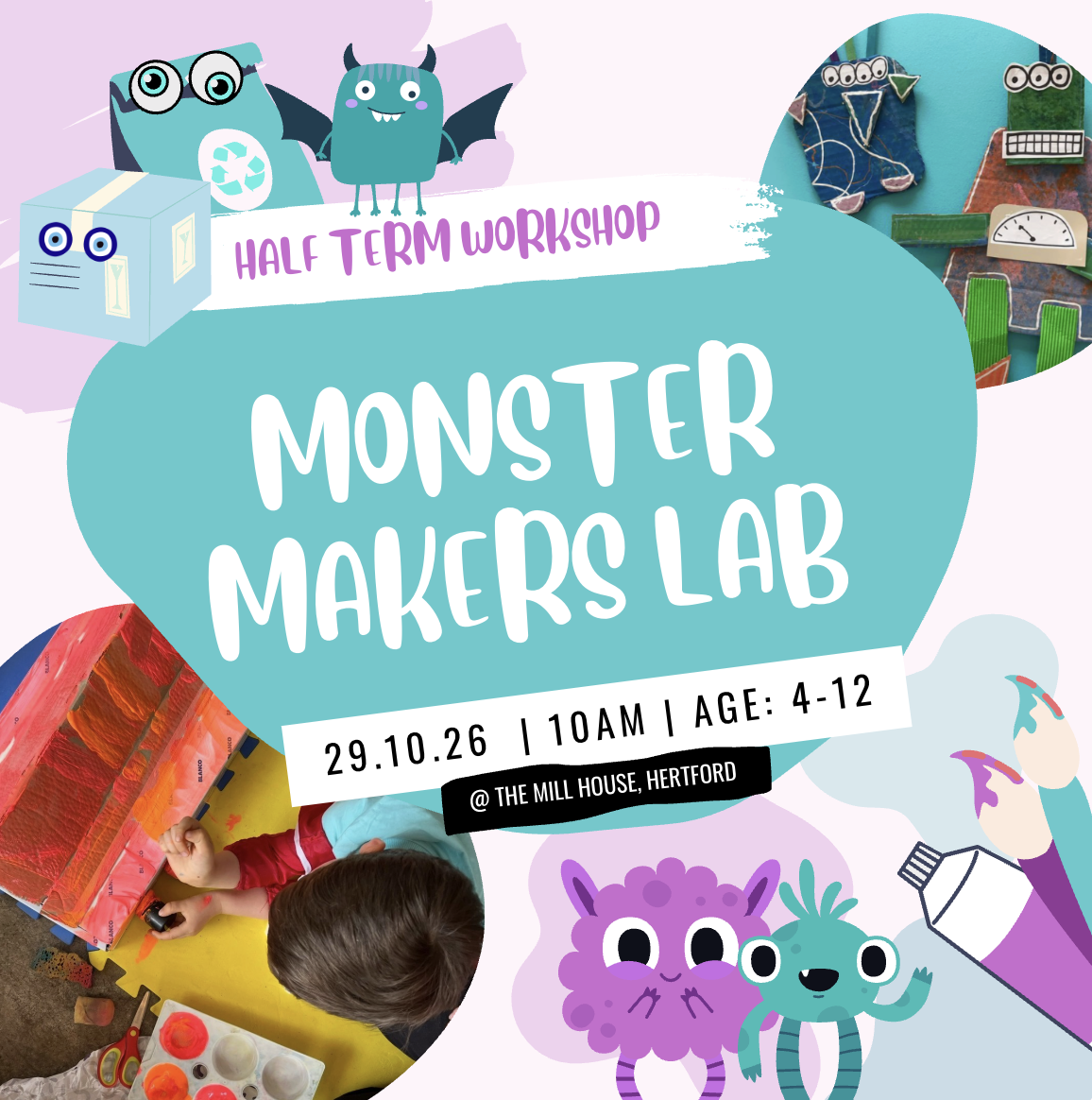 29.10.26 | MONSTER MAKERS LAB | AGE: 4-12