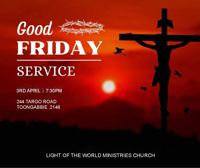 GOOD FRIDAY SERVICE