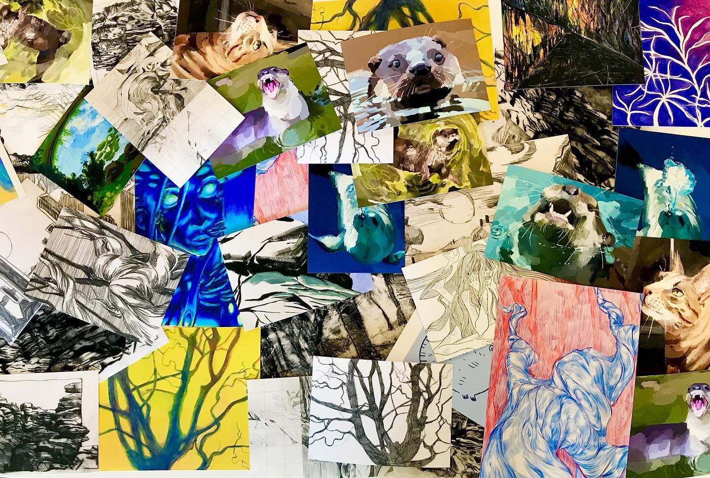 So many prints! 🤩
My Etsy shop is finally stocked up so head over there and grab yourself some fun prints- there&rsquo;s something for everyone ! 💚💛
Link in my bio