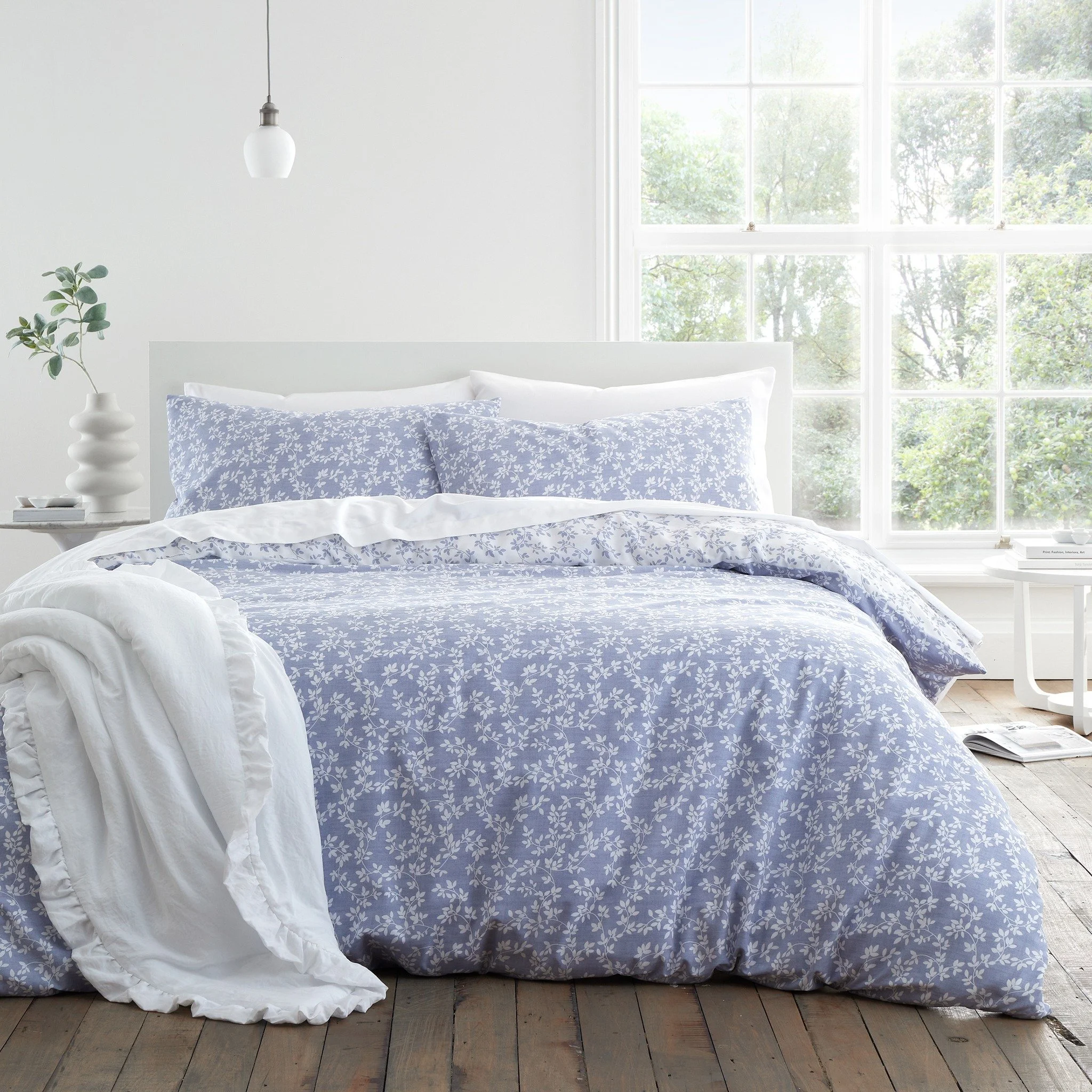 Elevate your bedroom with effortless sophistication ✨

This premium cotton percale bedlinen features nature inspired silhouettes on both sides, letting you switch up your space while enjoying beautifully crisp, breathable comfort.

#BedroomStyle #Cot