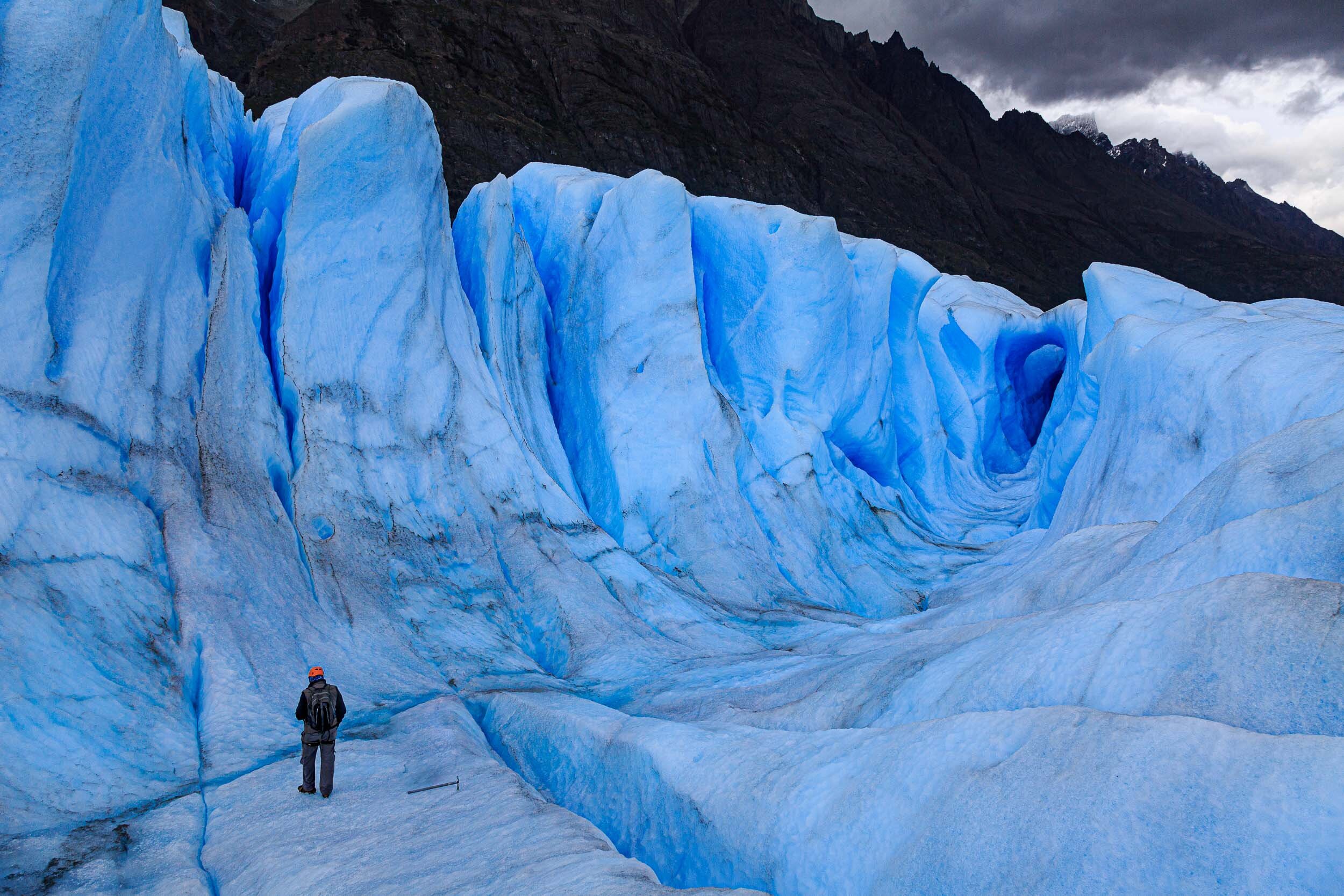 Glaciar Grey na Patagônia, Chile