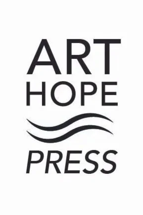 Logo for Art Hope Press with the words 'ART HOPE PRESS' and a wavy line.