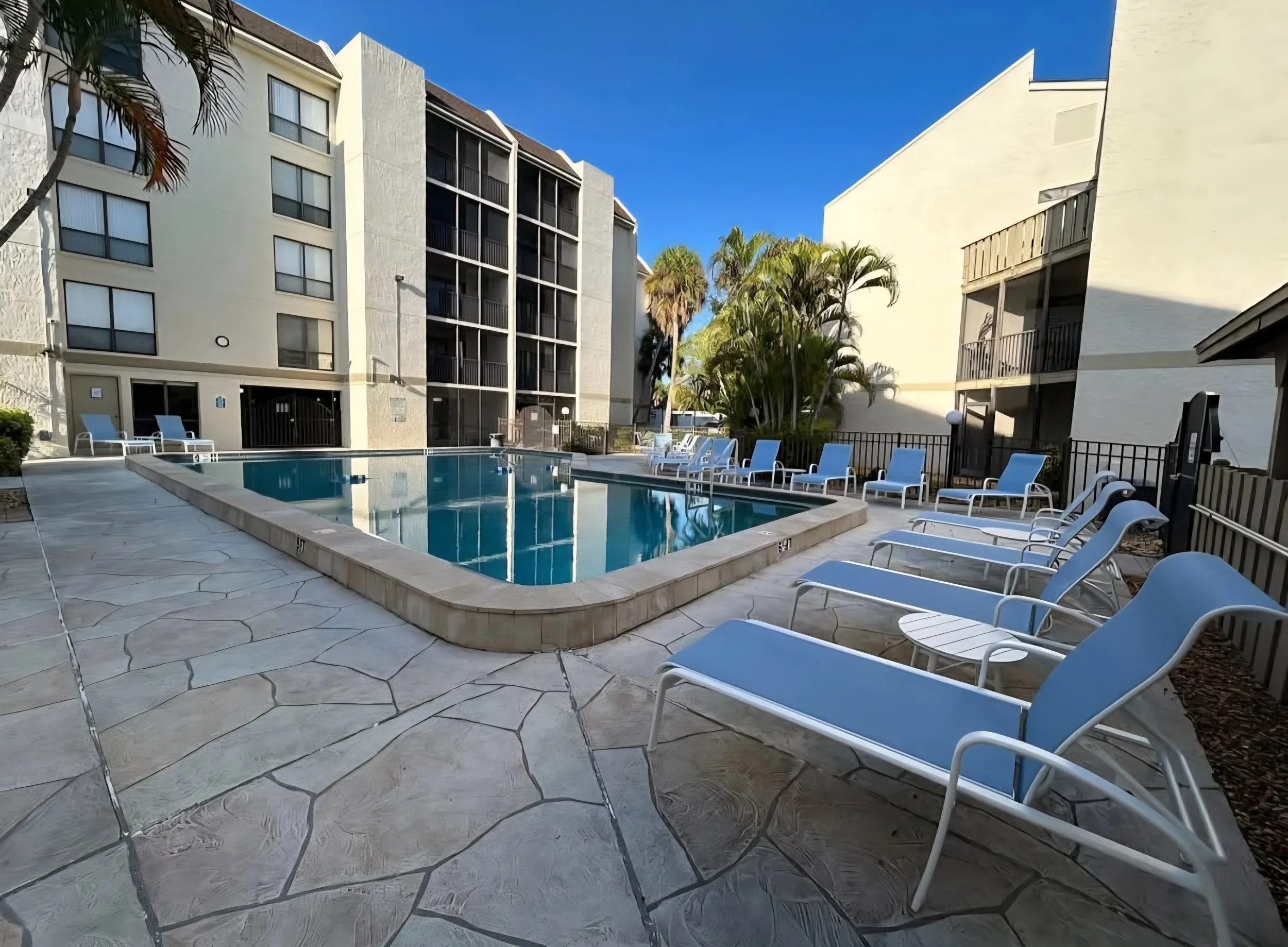 Bay Oaks Pool looking northwest
