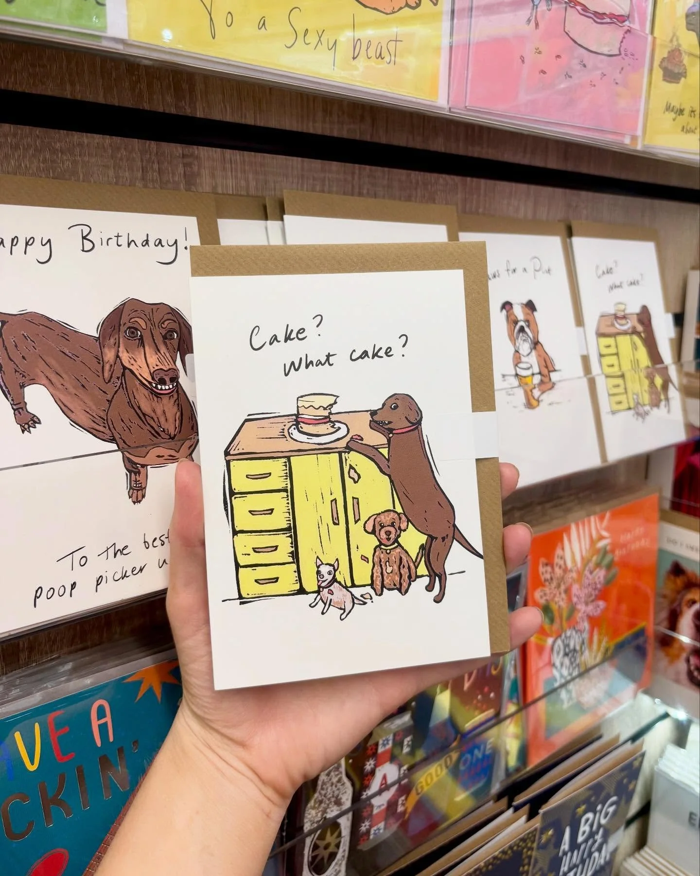 Nice to see the new range in local shops🥰
Some of my new Pet range is available on my Etsy- link in bio♥️
#illustration #printmaking #greetingcards #greetingcarddesign #linoprinting #linocutting #reliefprint #procreate #etsyshop