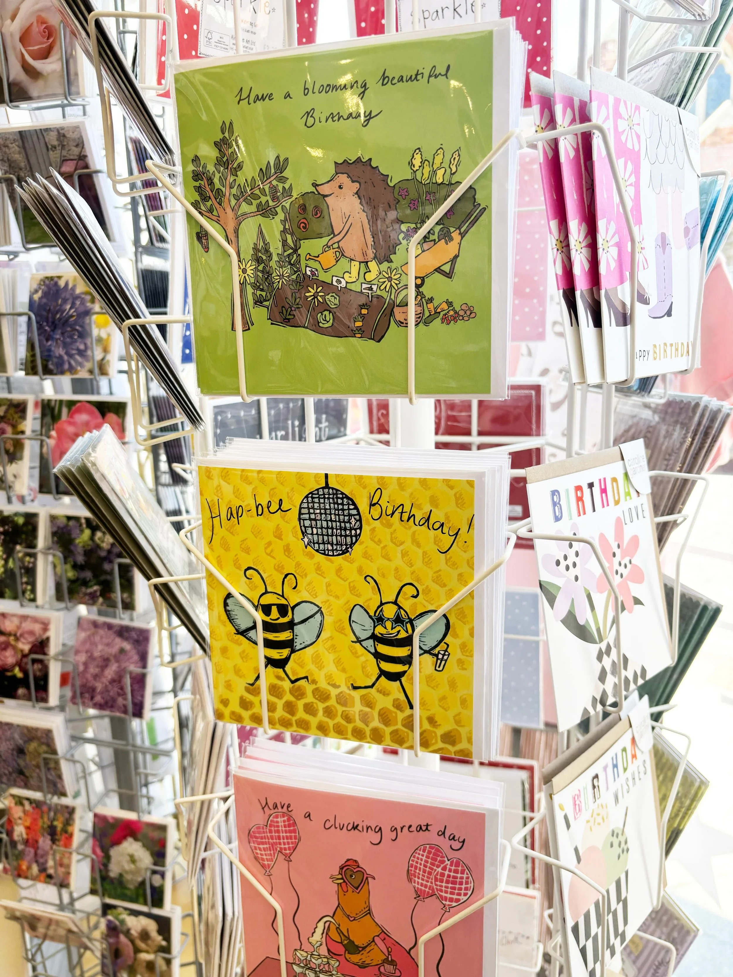 My new birthday range is stocked up in my fave gift shop! @farragosussex 
All of these cards are also available on my Etsy link in bio ☀️

#greetingcards #greetingcardsofinstagram #linoprints #etsyshop #smallbusiness