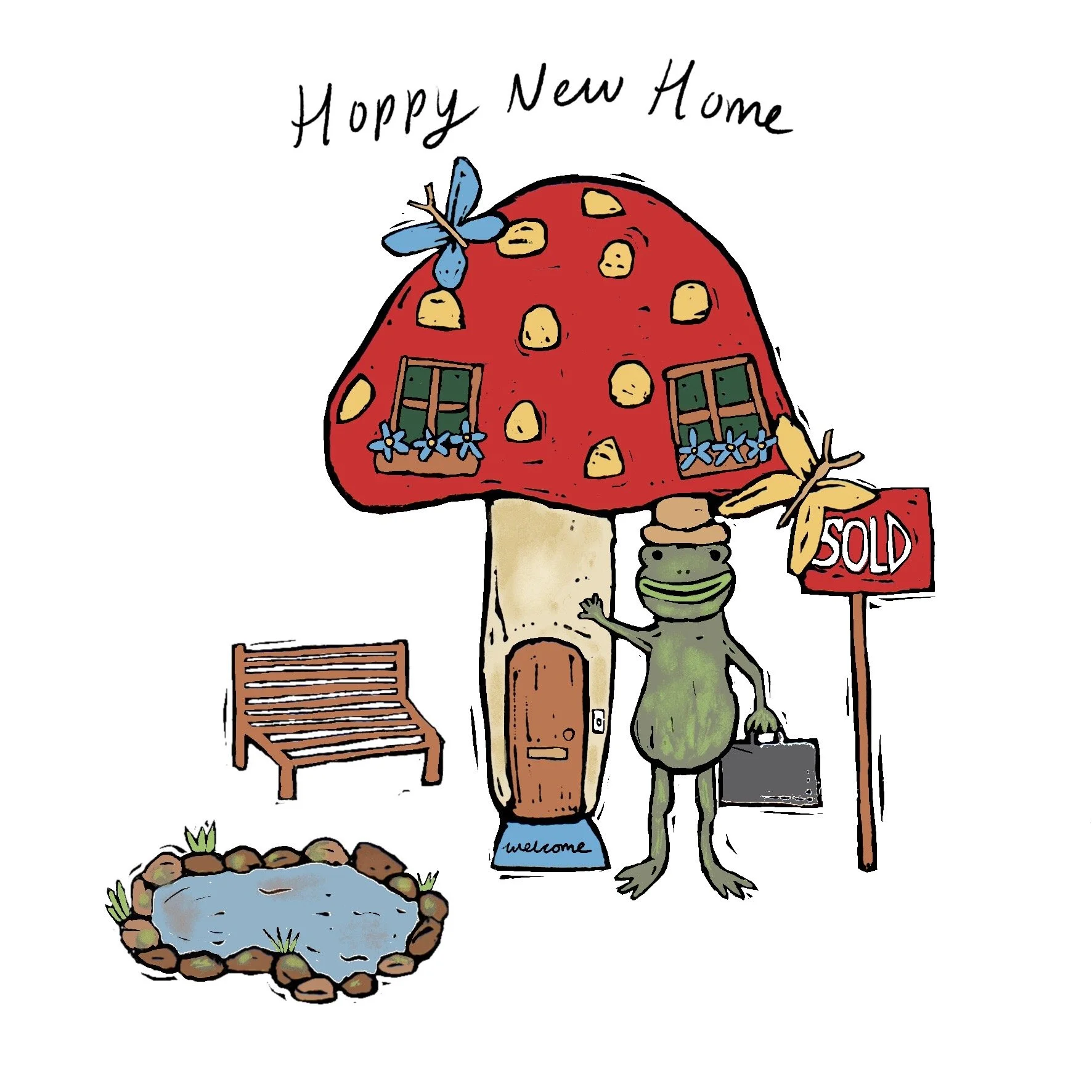 HOPPY NEW HOME