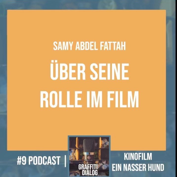 In diesem Podcast spreche ich mit dem Hauptdarsteller Doguhan Kabadayi @doguhankabadayi und Nebendarsteller Samy Abdel Fattah @samou030, über ihre Rollen im Kinofilm Ein nasser Hund, über ihre ersten Berührungspunkte mit Graffiti, ihre Schauspiele