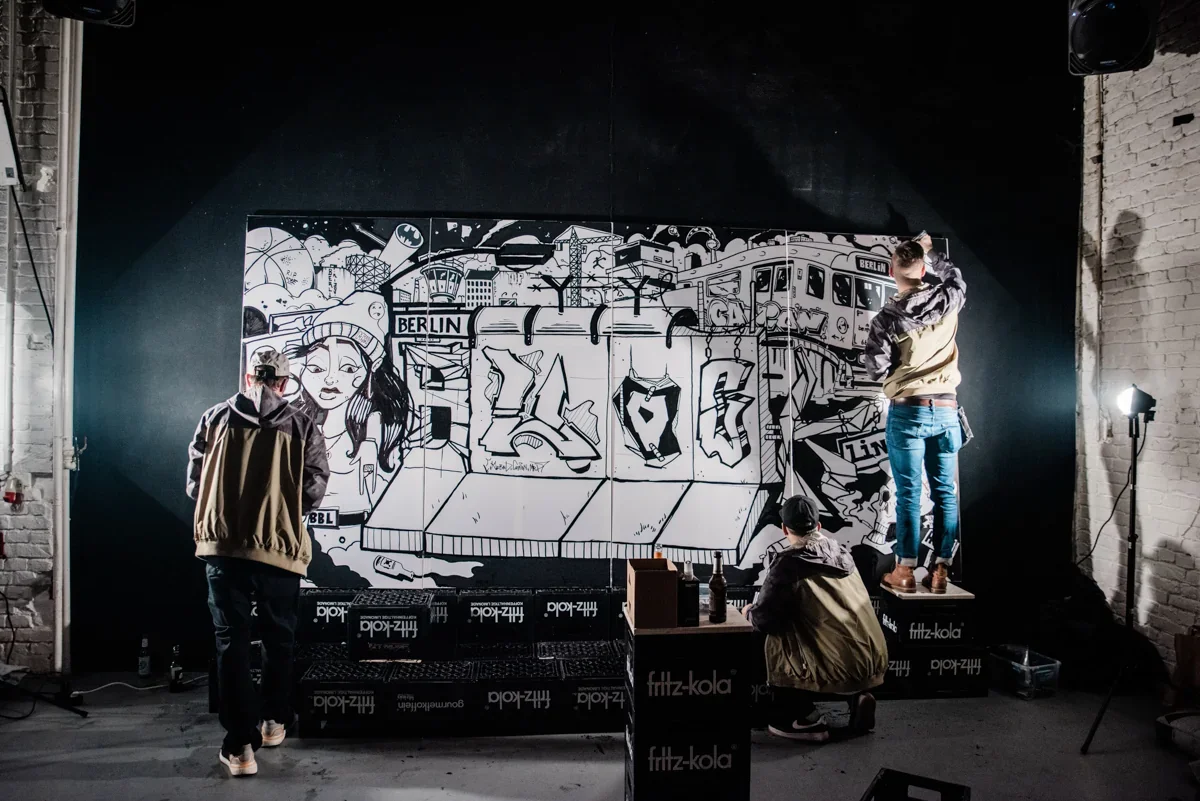 Secret Wars Marker Battle - Live Painting